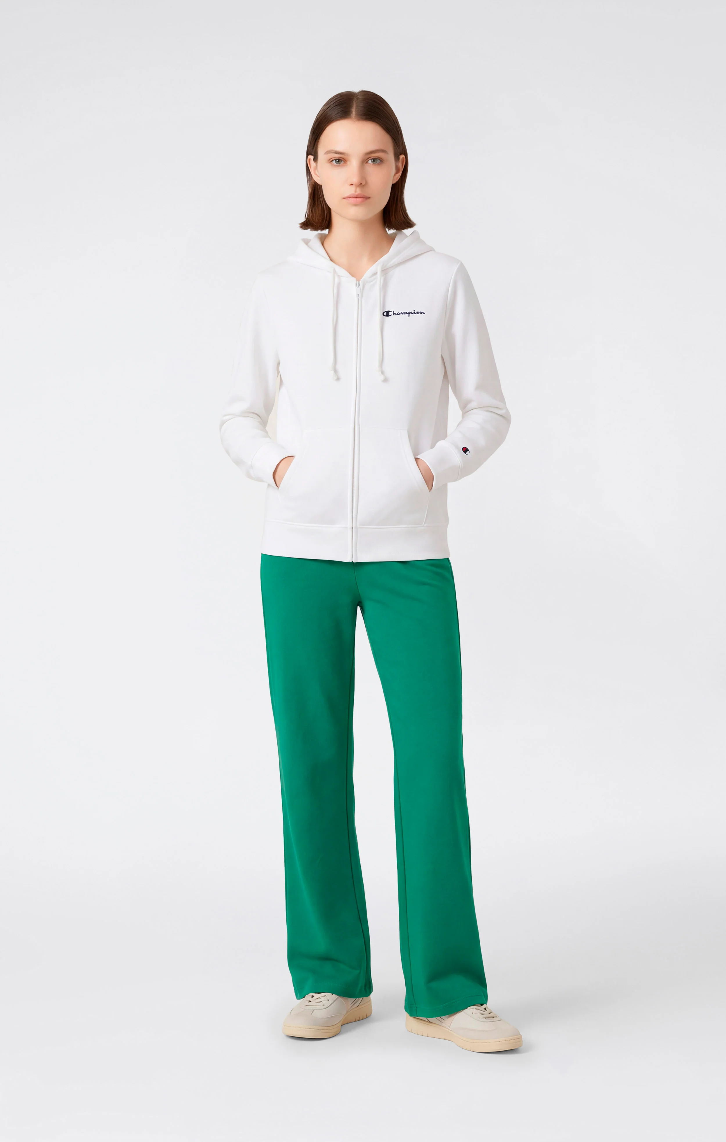 Women’s Lightweight Full Zip Hoodie Icons - Image 2