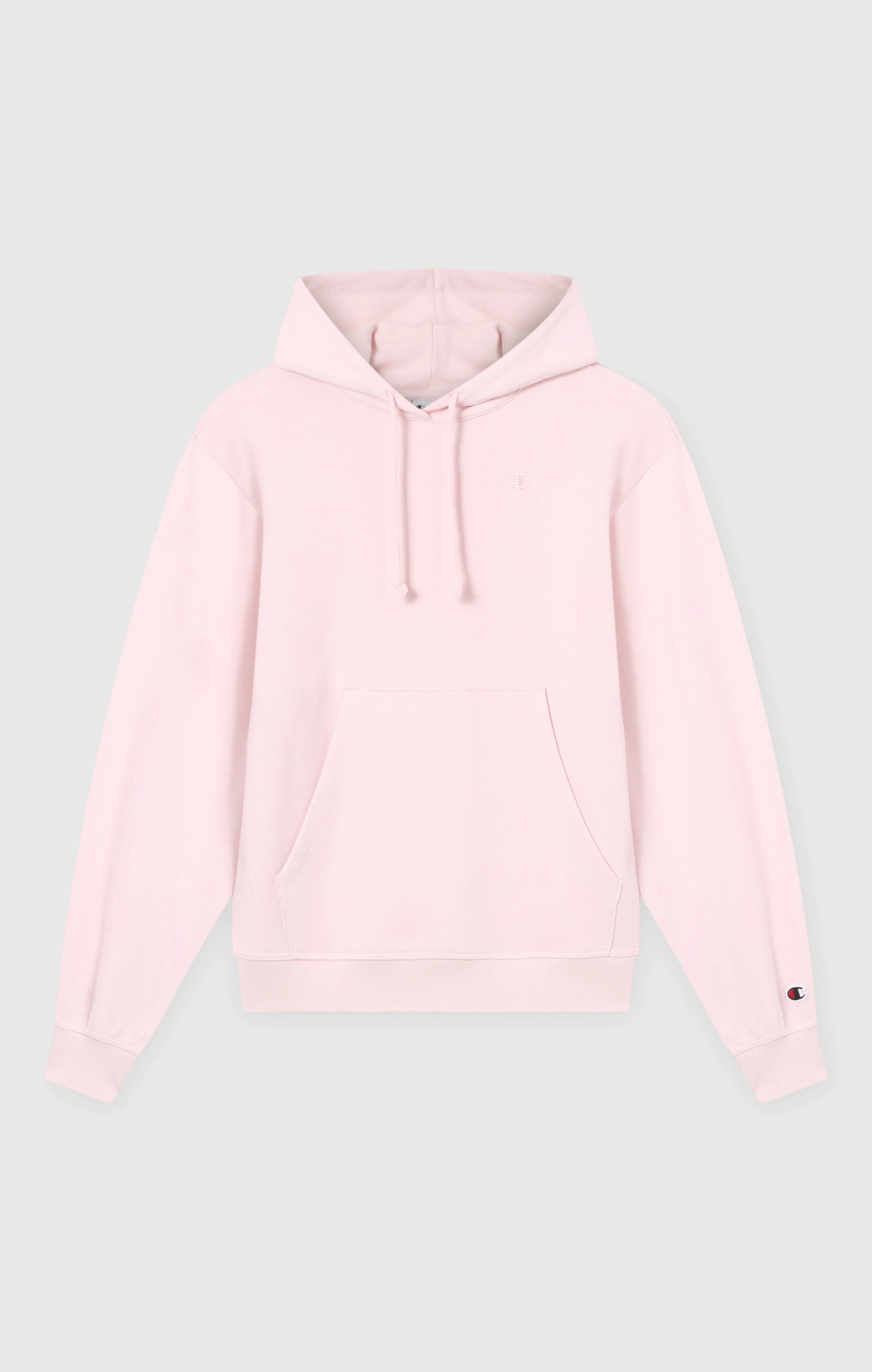 Women’s Lightweight Hooded Sweatshirt with Tonal Embroidered “C” Logo Icons - Image 5