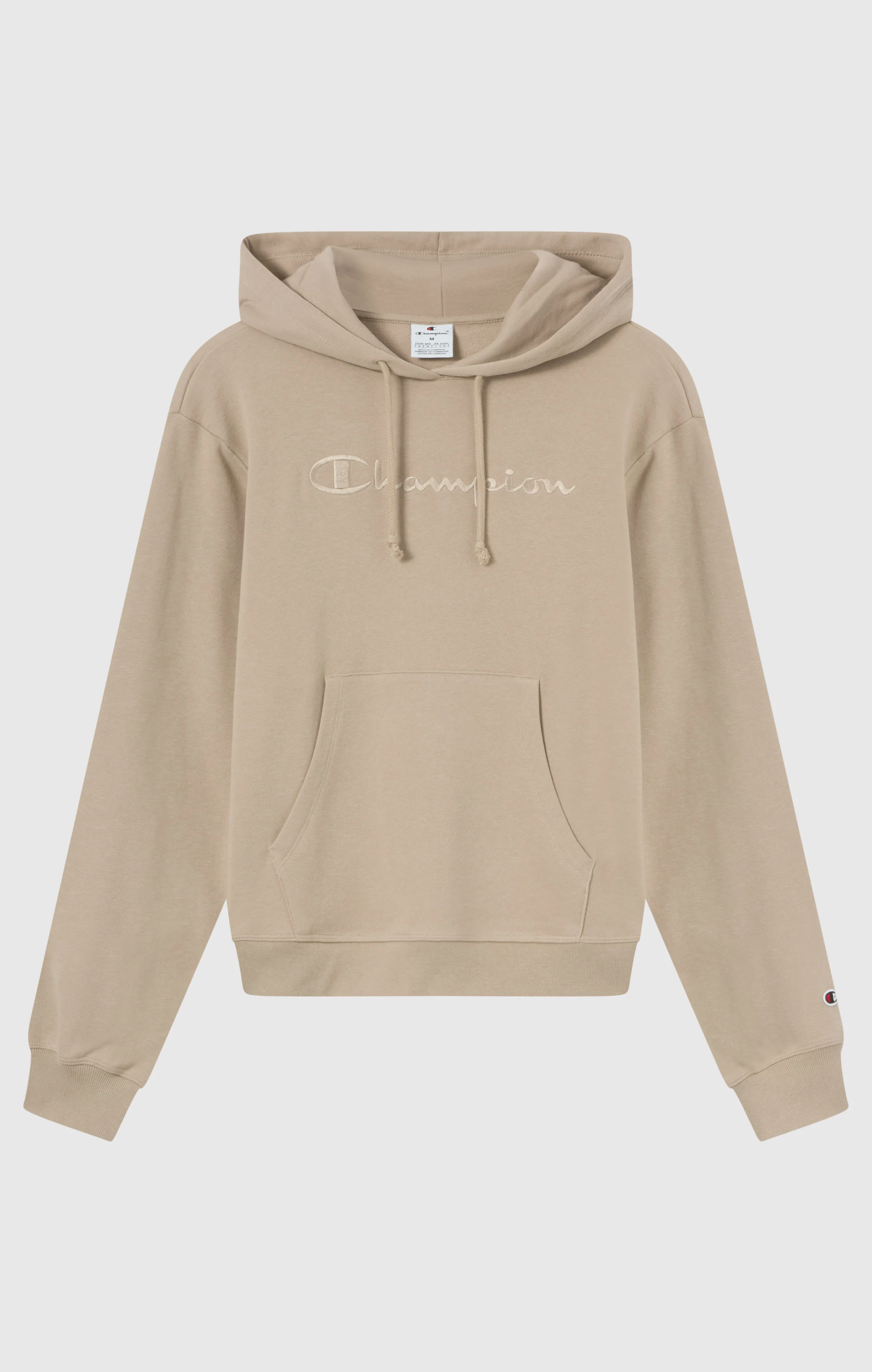 Women’s Lightweight Hooded Sweatshirt with Tonal Embroidered Maxi Logo Icons - Image 5