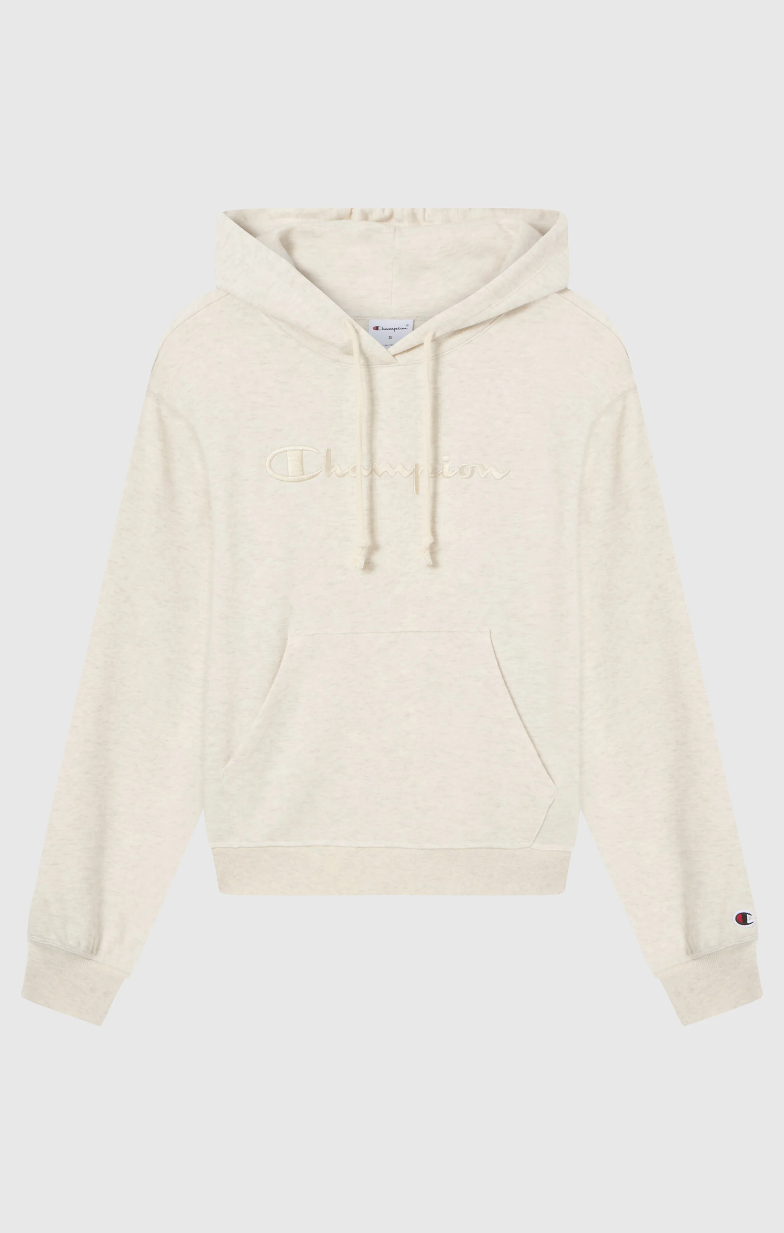 Women’s Lightweight Hooded Sweatshirt with Tonal Embroidered Maxi Logo Icons - Image 5