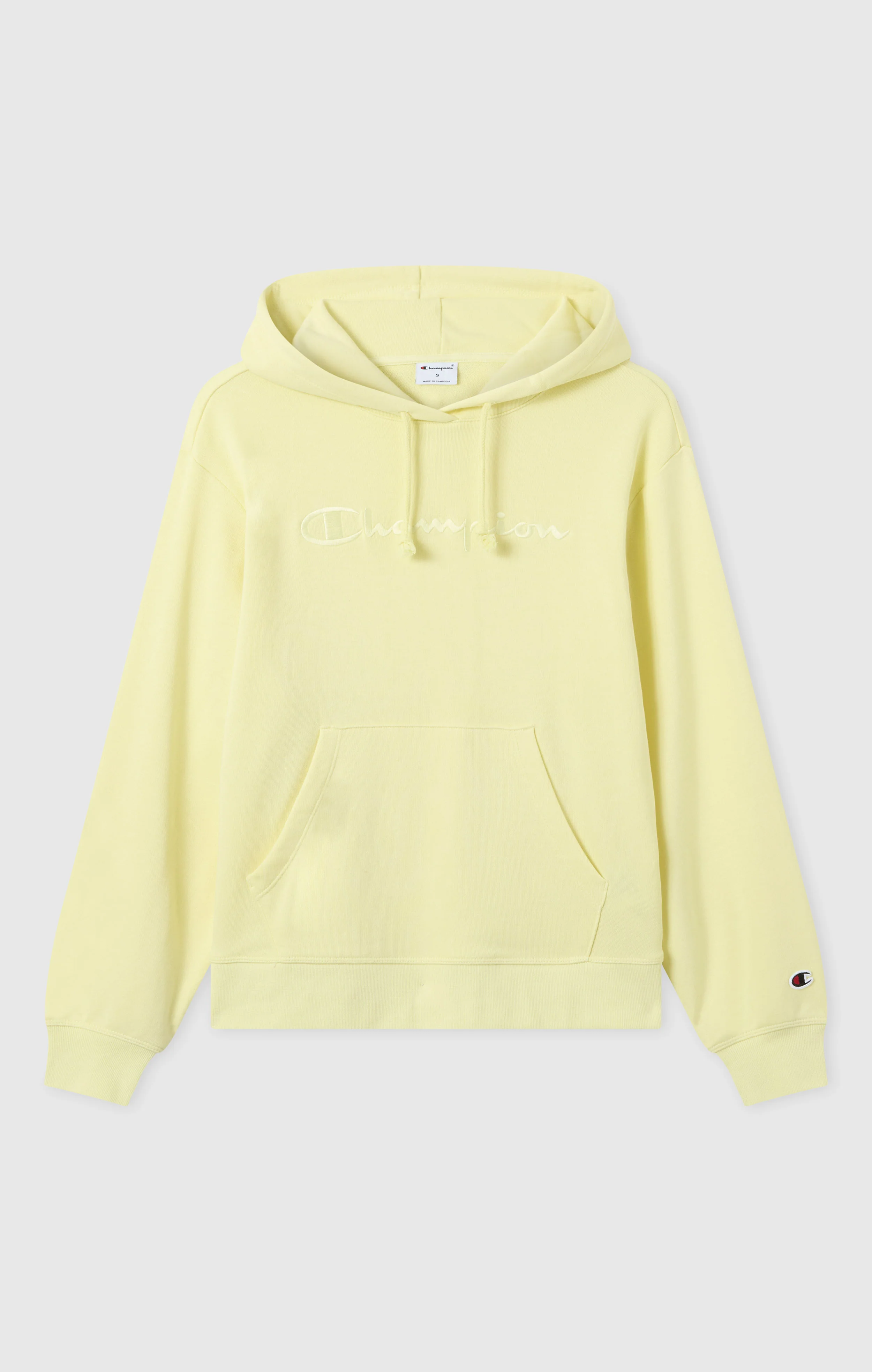 Women’s Lightweight Hooded Sweatshirt with Tonal Embroidered Maxi Logo Icons - Image 5