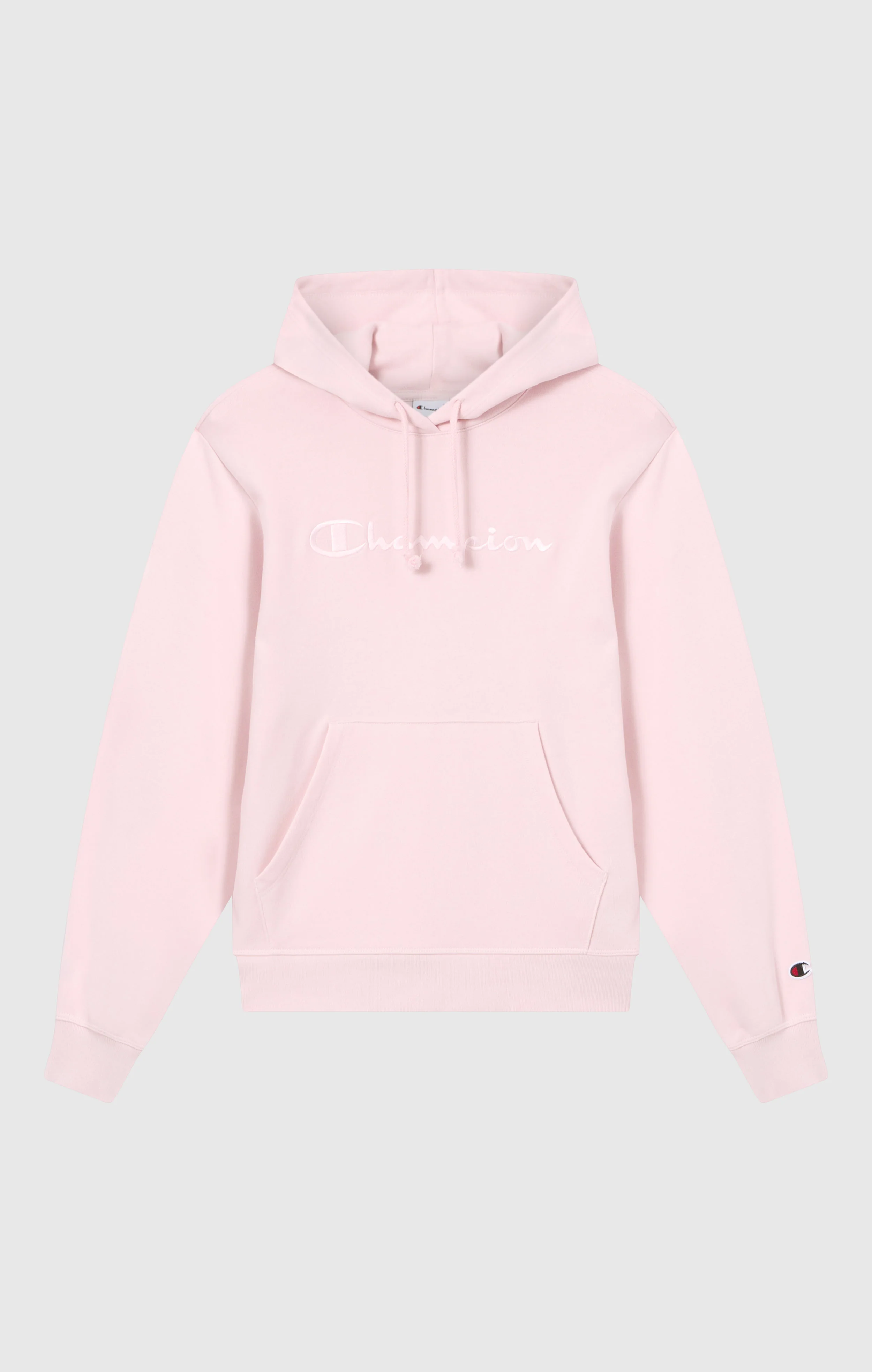 Women’s Lightweight Hooded Sweatshirt with Tonal Embroidered Maxi Logo Icons - Image 5
