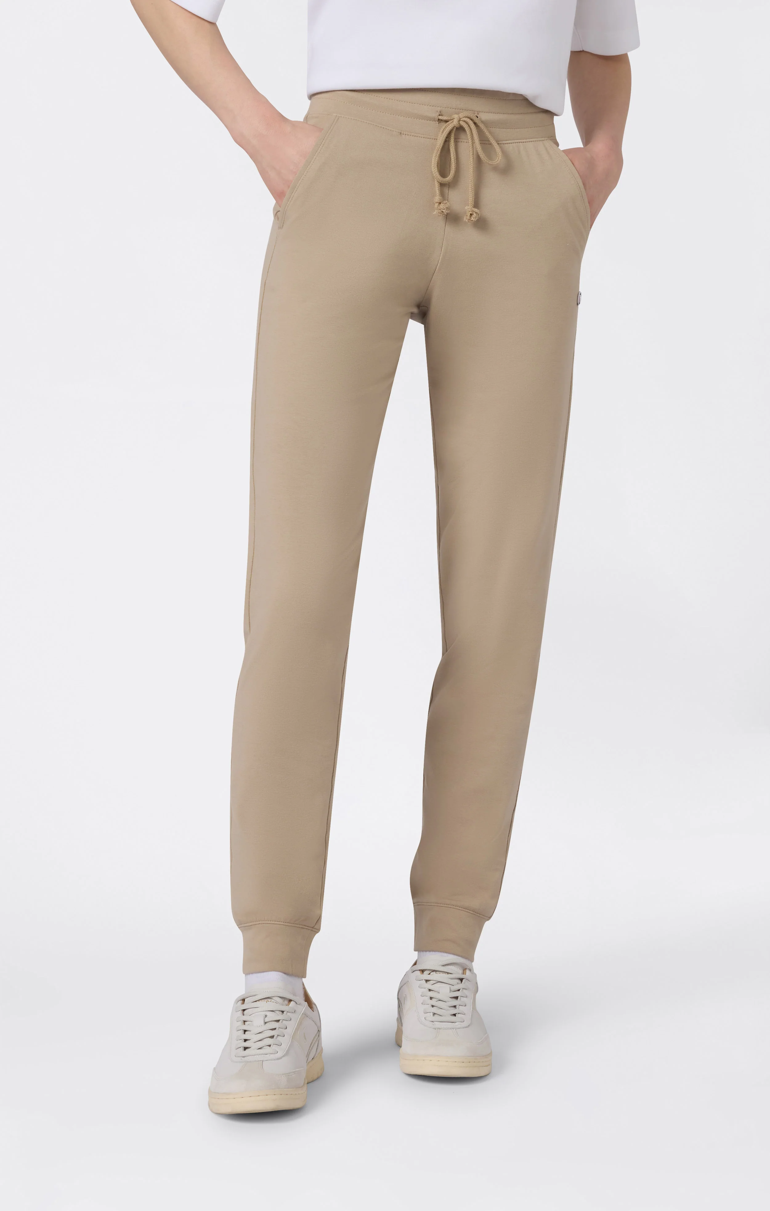 Women’s Lightweight Jogger Pants with Elastic Cuffs Icons