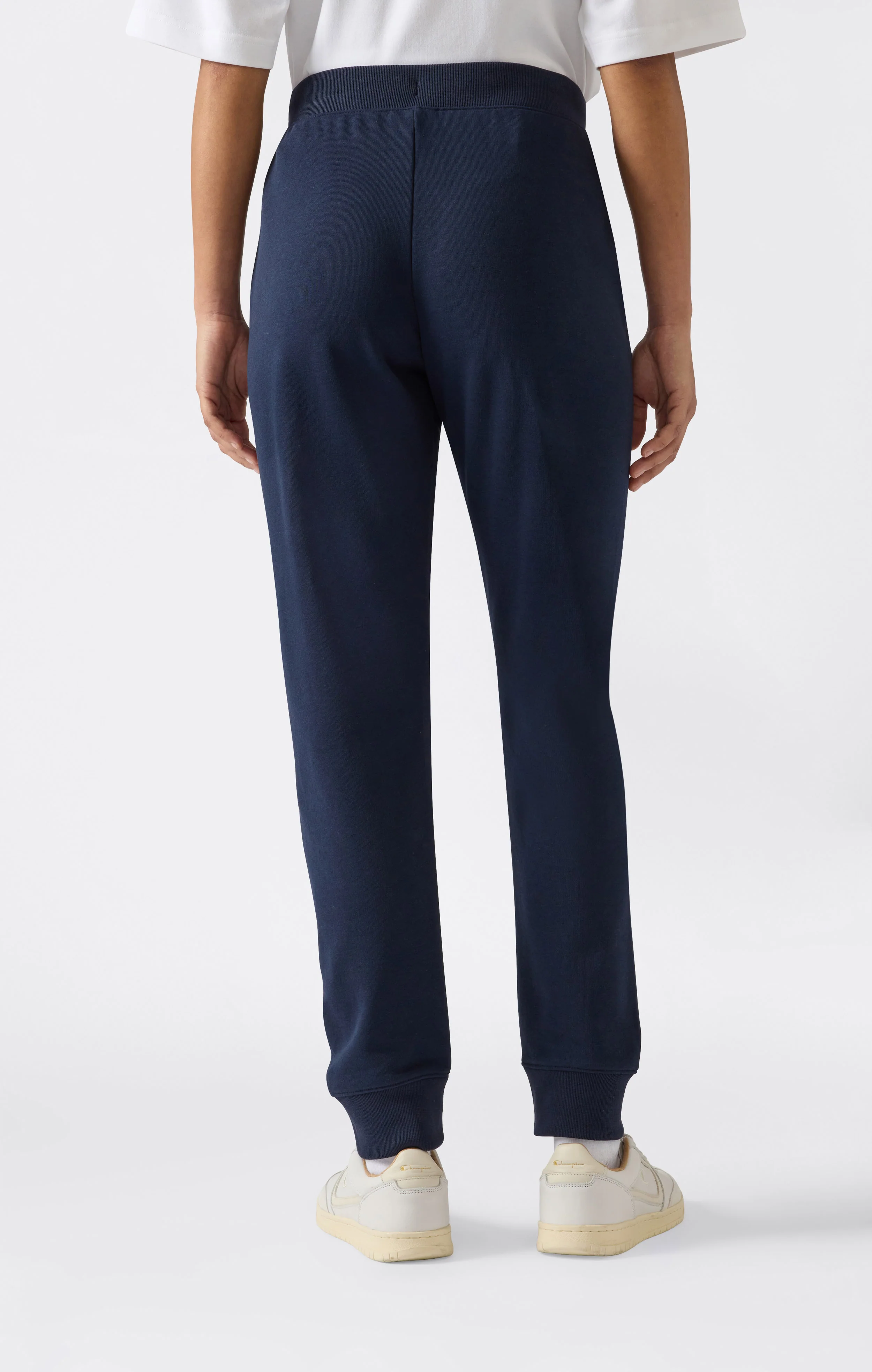 Women’s Lightweight Jogger Pants with Rib Cuffs and Maxi Printed Logo - Image 3