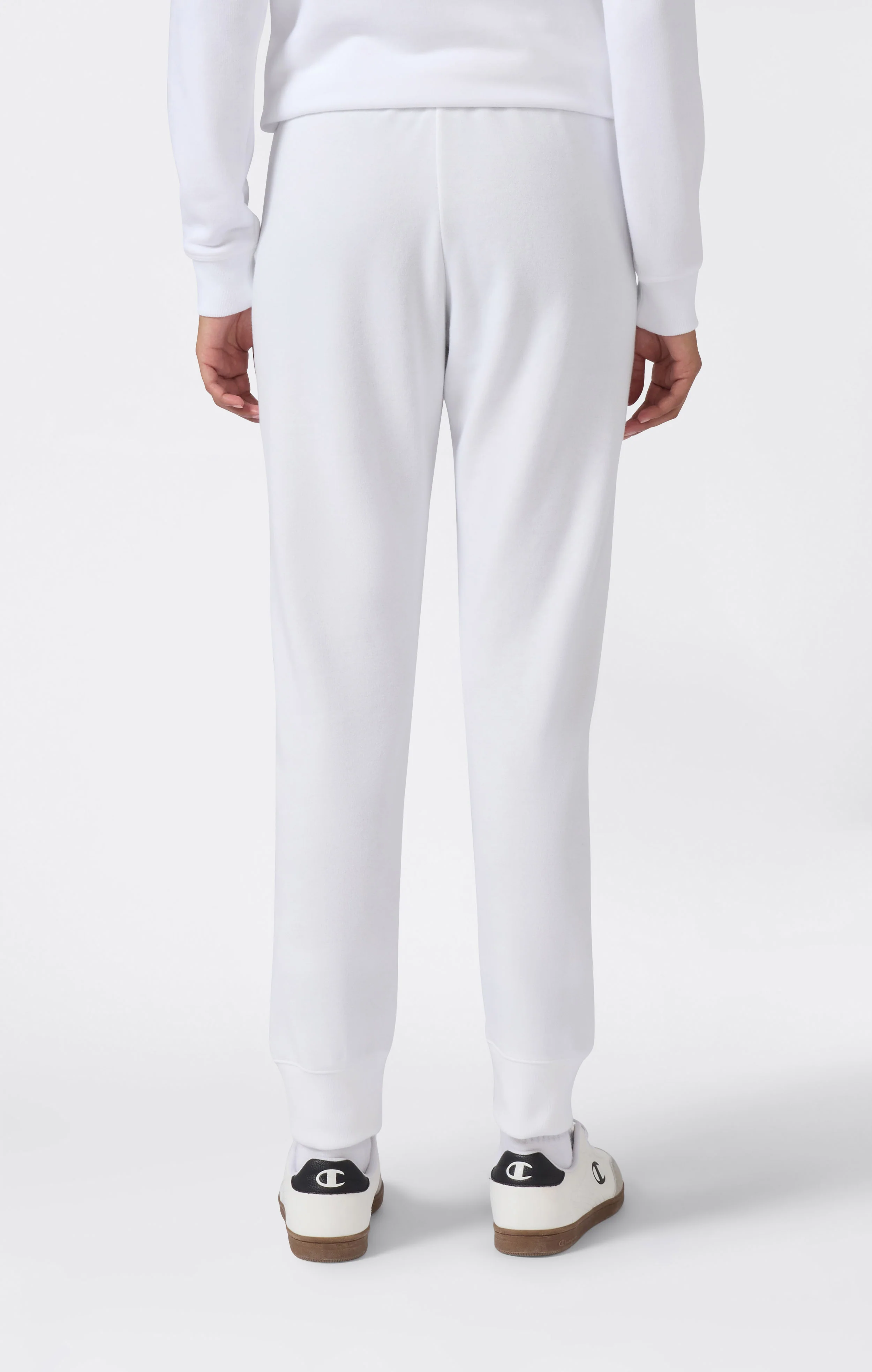 Women’s Lightweight Jogger Pants with Rib Cuffs and Maxi Printed Logo - Image 4