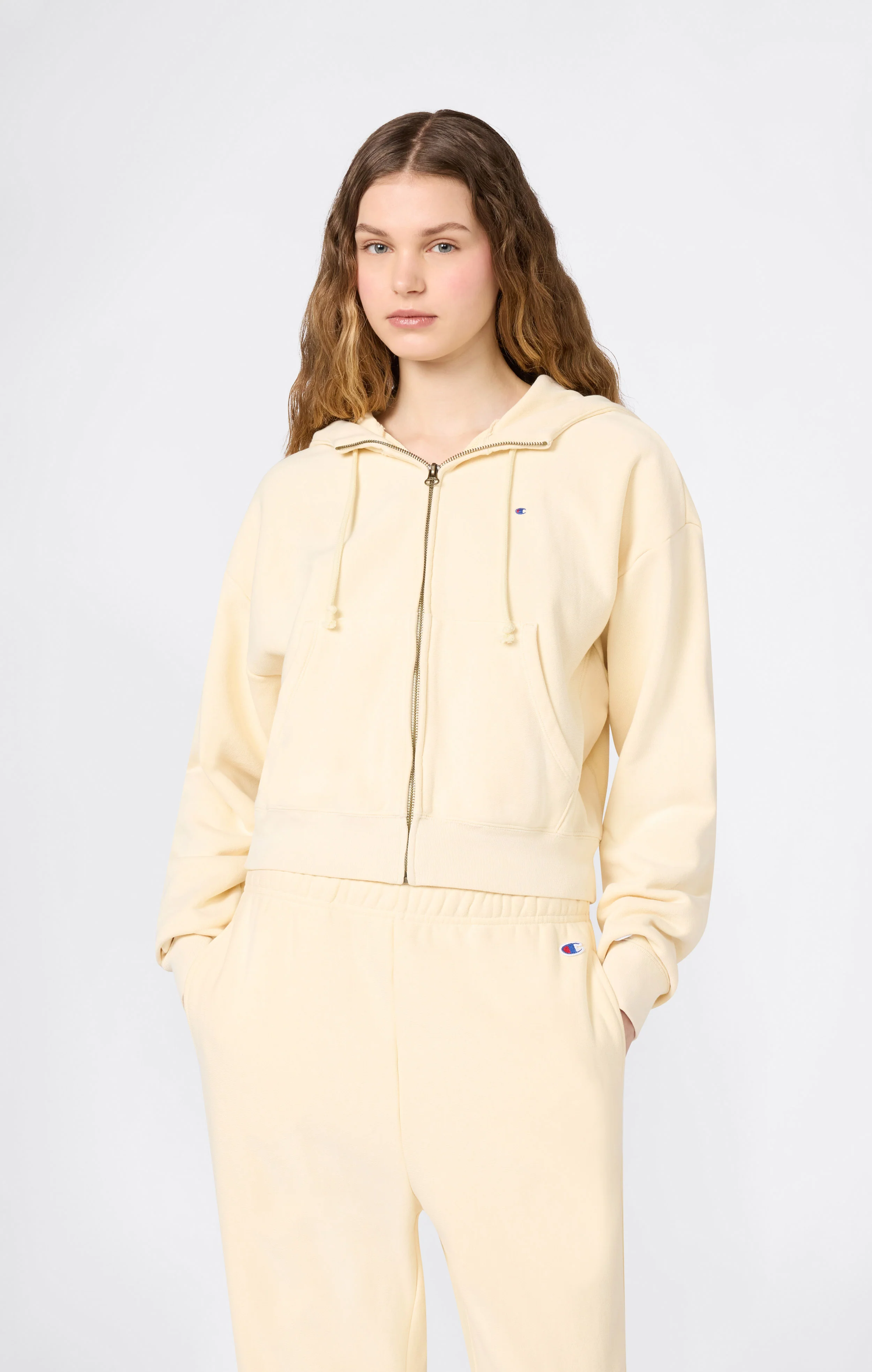 Women’s Lightweight Reverse Weave Full Zip Hoodie