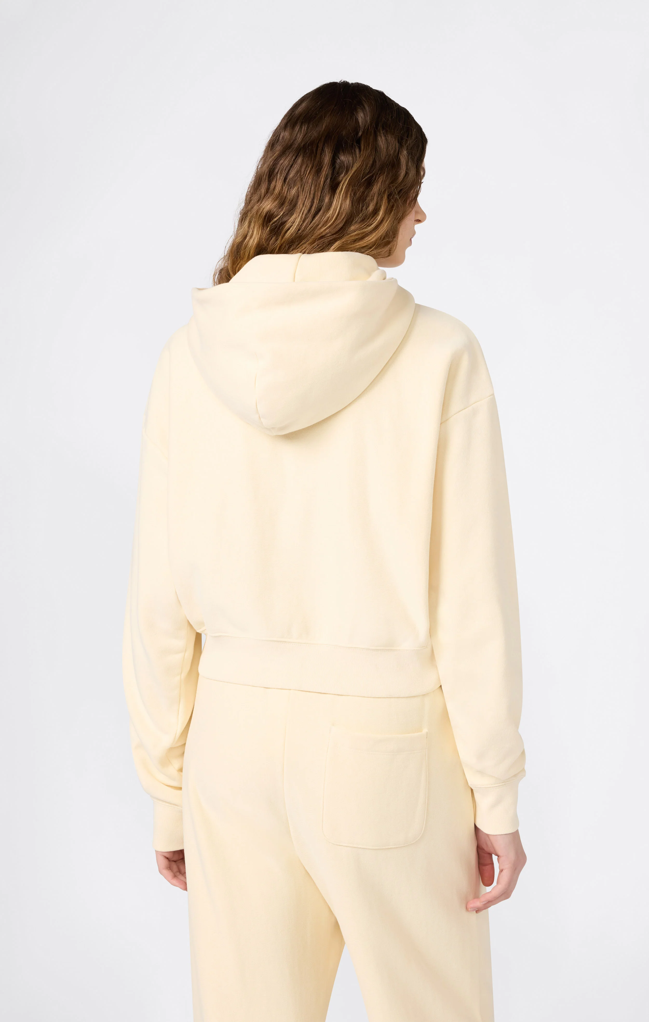 Women’s Lightweight Reverse Weave Full Zip Hoodie - Image 4