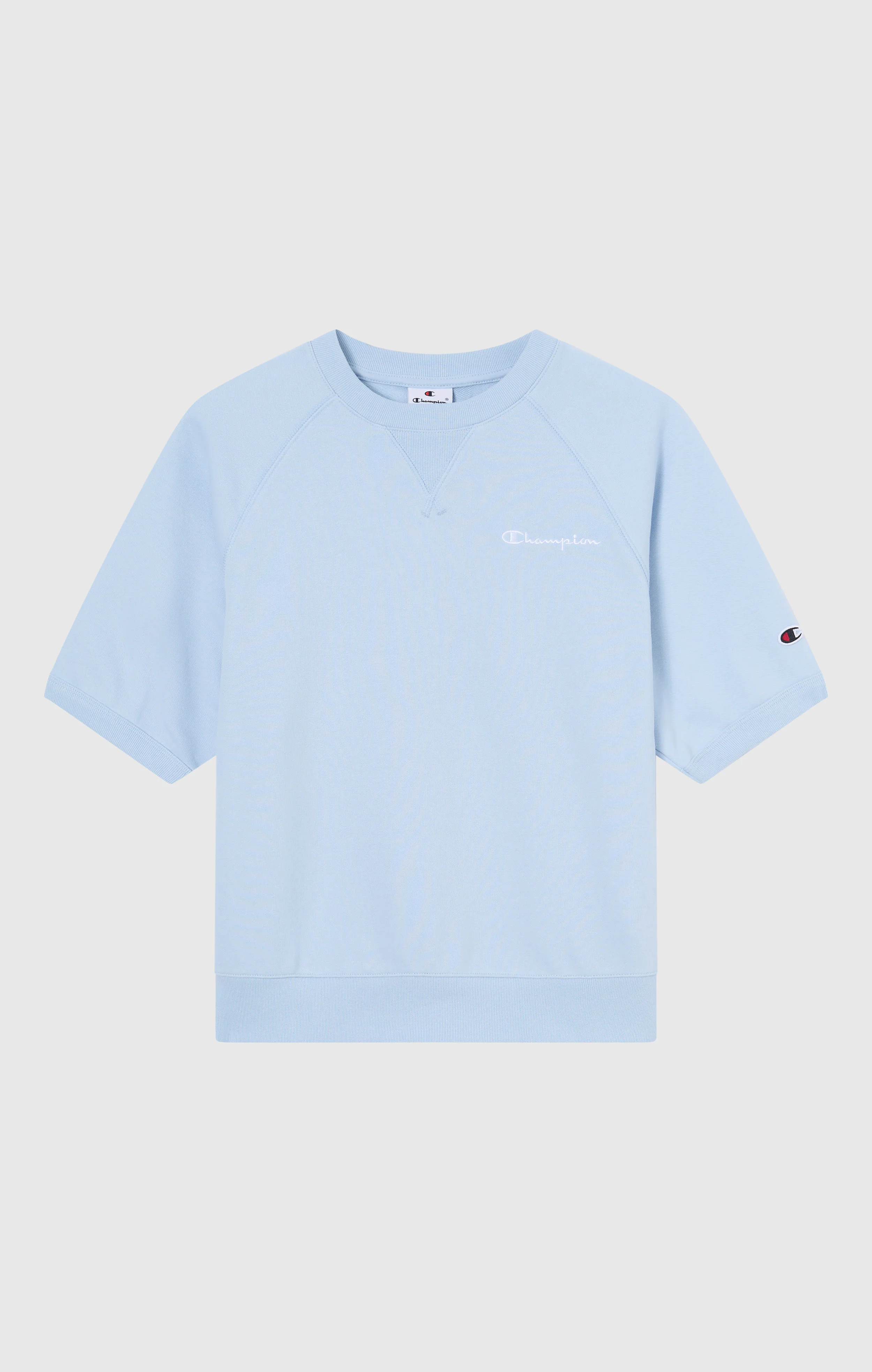 Women’s Lightweight Short Sleeve Crewneck Sweatshirt Icons - Image 5