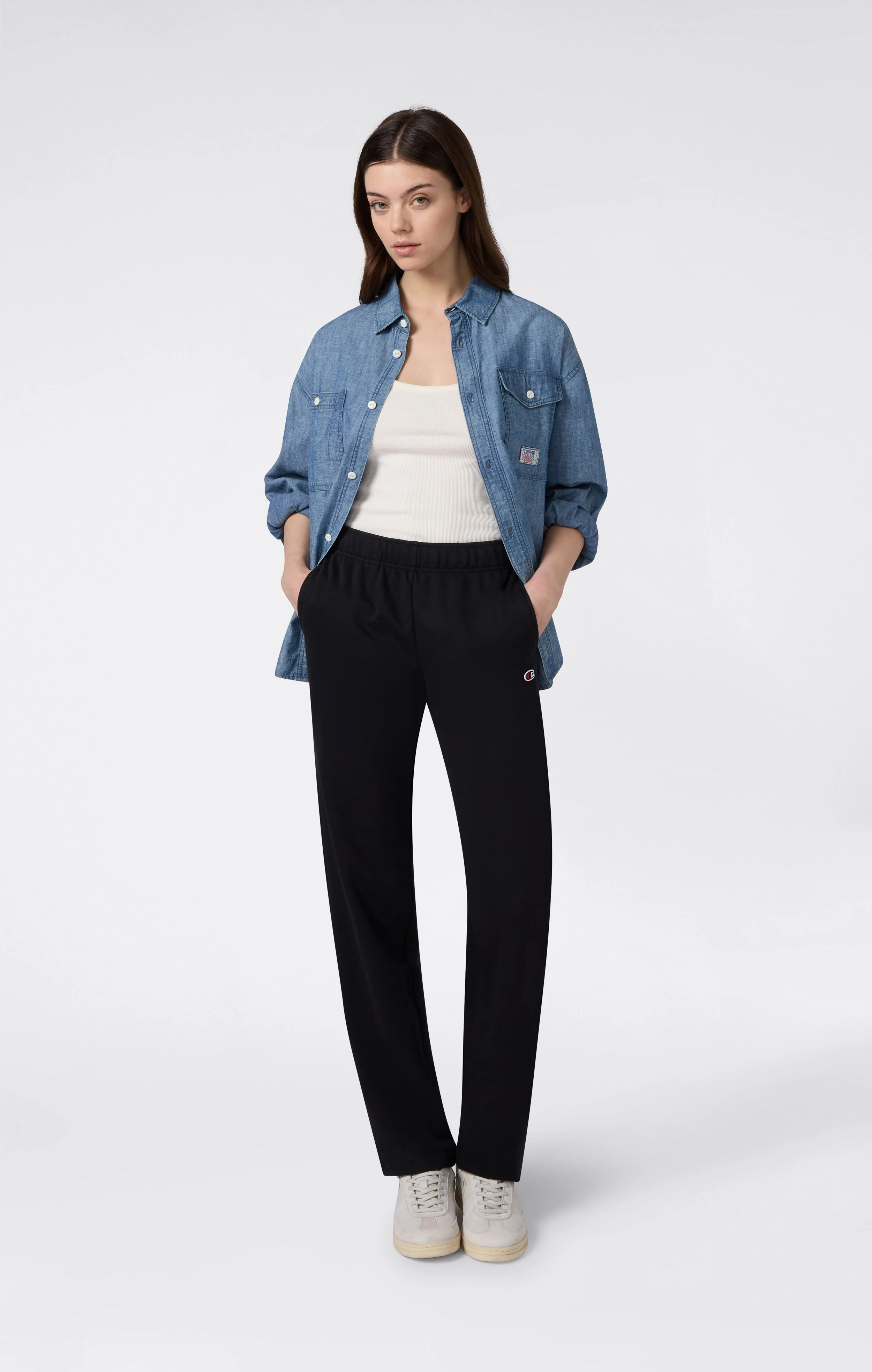 Women’s Lightweight Straight Hem Jogger Pants Icons - Image 2