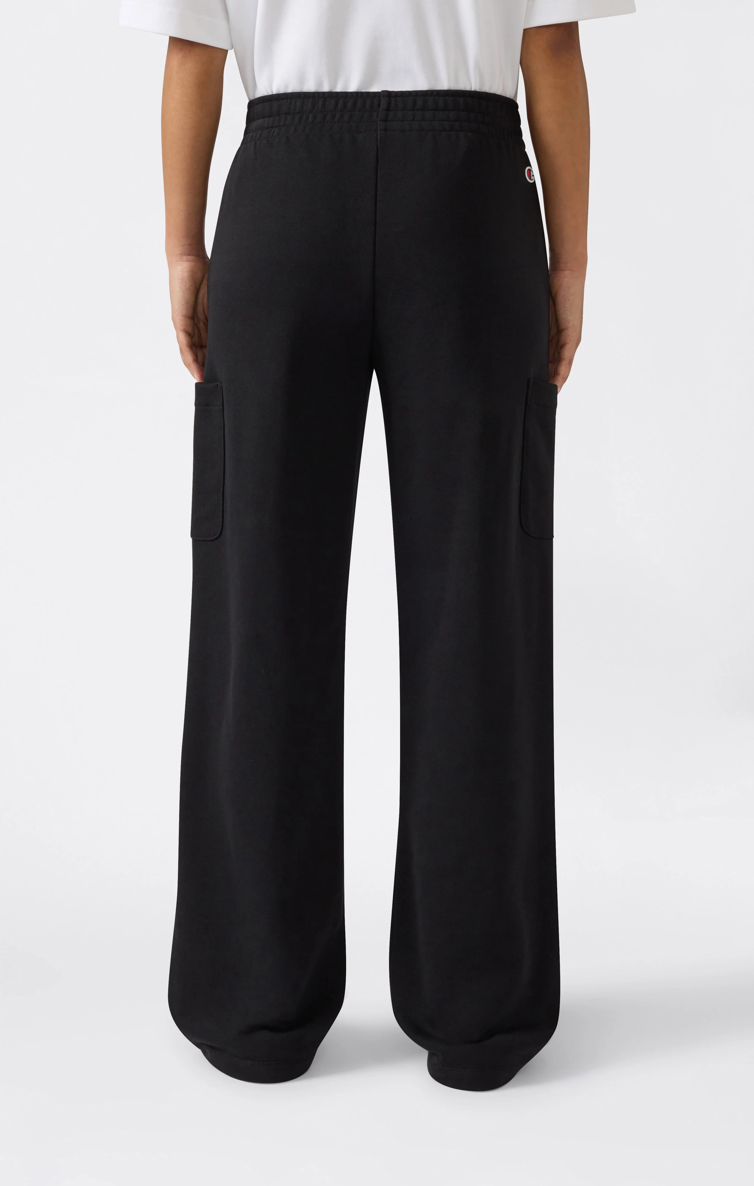 Women’s Lightweight Wide Leg Fleece Jogger Pants Icons - Image 3