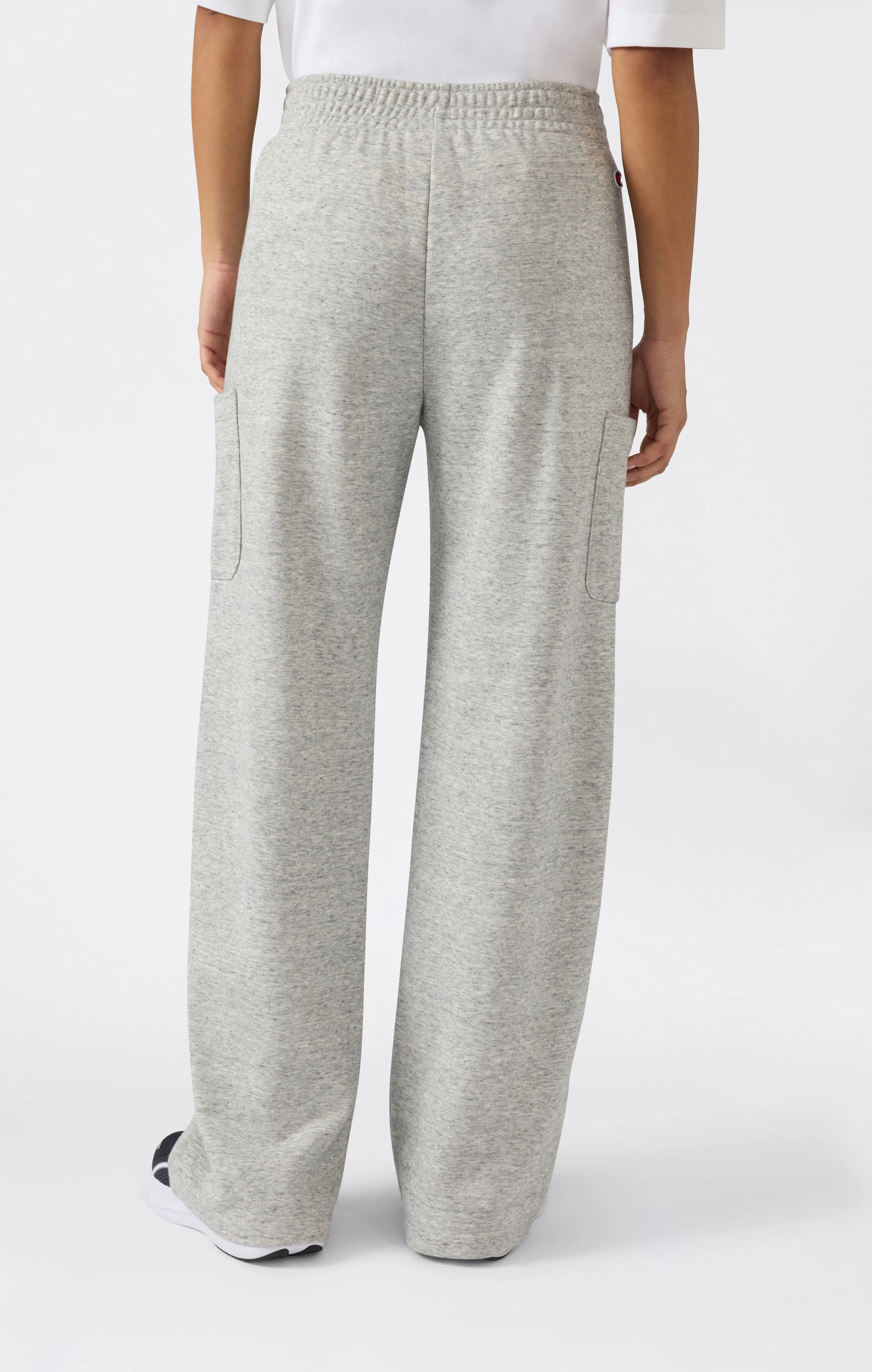 Women’s Lightweight Wide Leg Fleece Jogger Pants Icons - Image 3