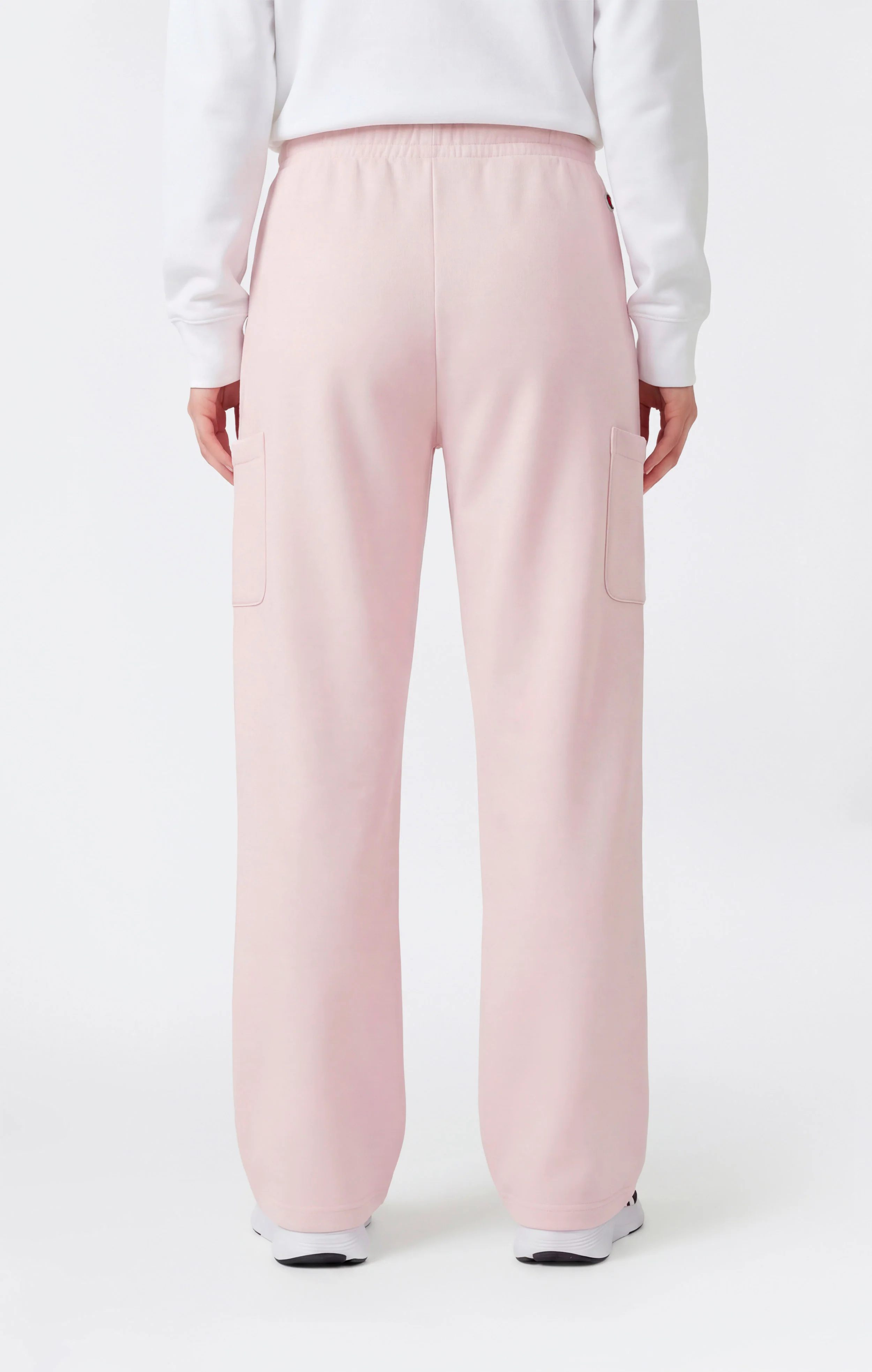 Women’s Lightweight Wide Leg Fleece Jogger Pants Icons - Image 3