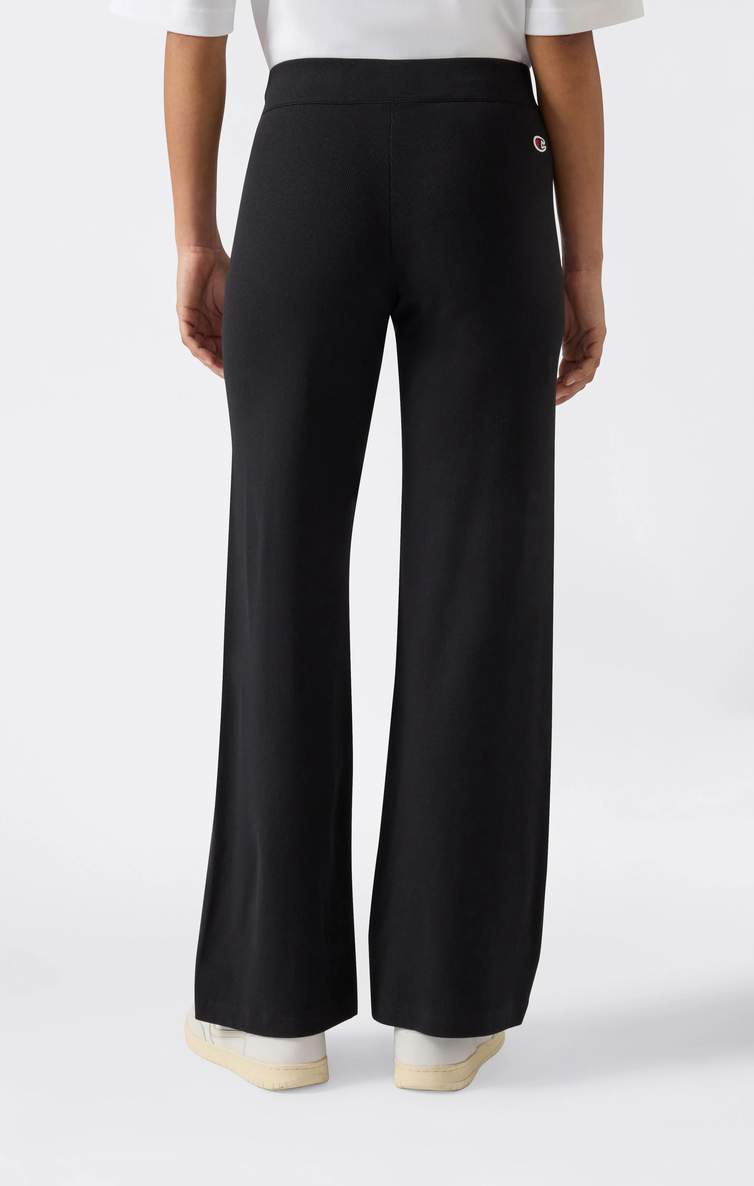 Women’s Lightweight Wide Leg Ribbed Pants Icons - Image 3