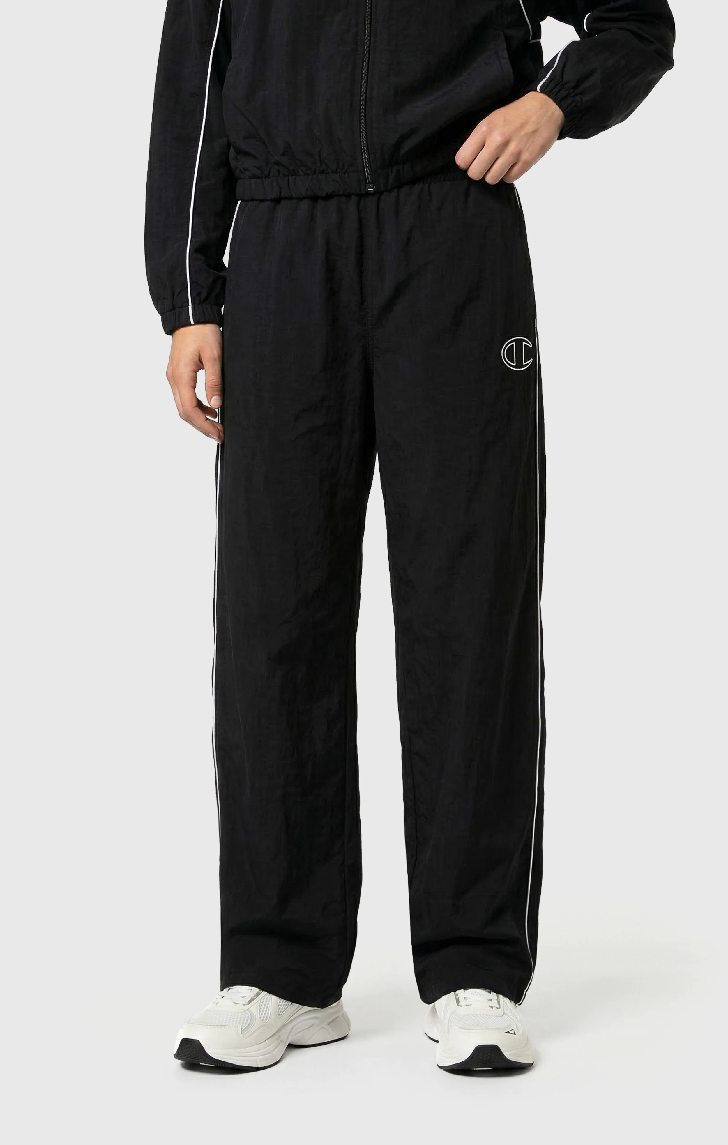 Women's Loose Fit Woven Nylon Pants