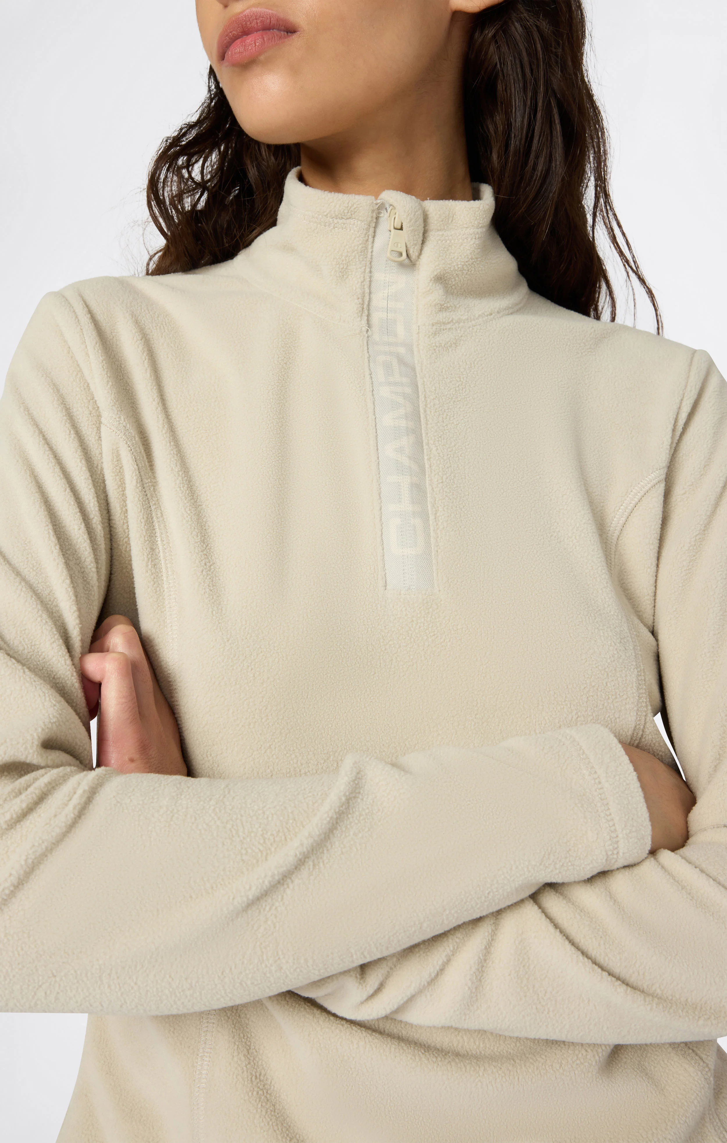 Women's Micro Polar Fleece Half Zip Top - Image 5