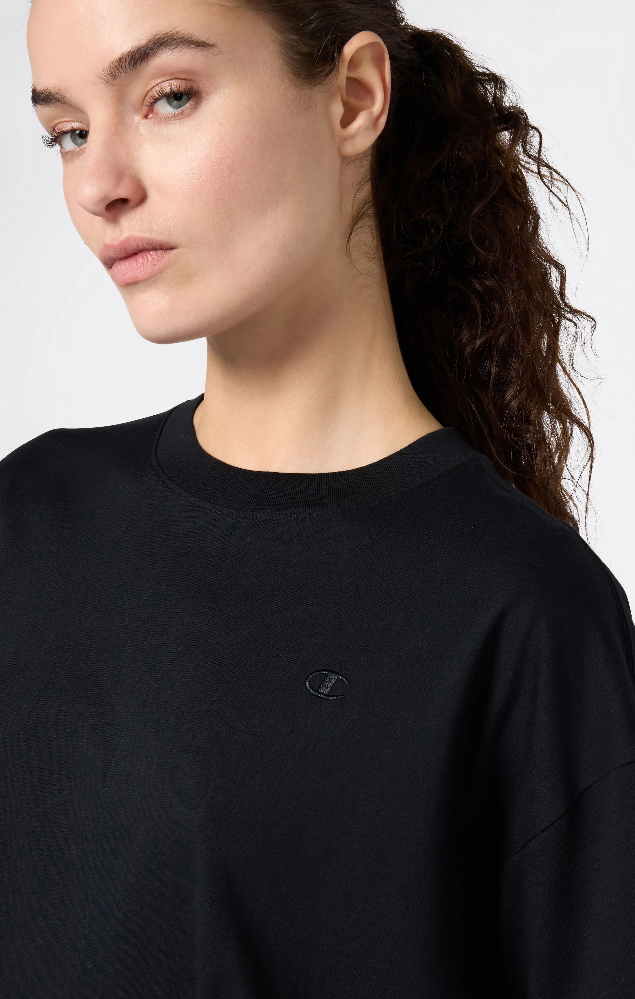 Women's Oversized Fit Light Short Sleeve Tee Icons - Image 4