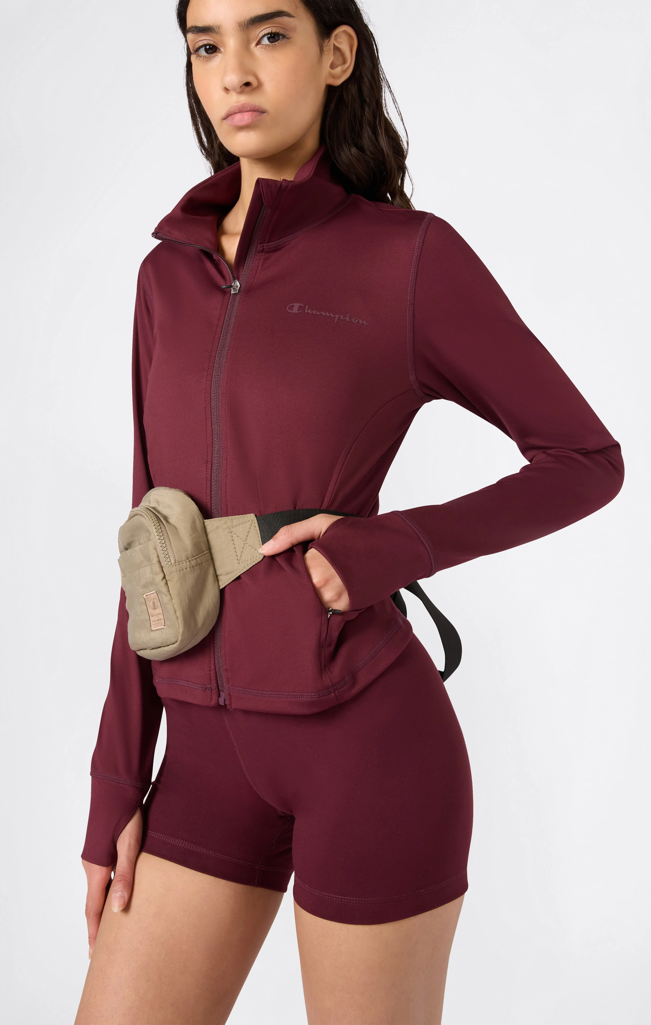 Women’s Quick Dry Full Zip Cardio Jacket - Image 4