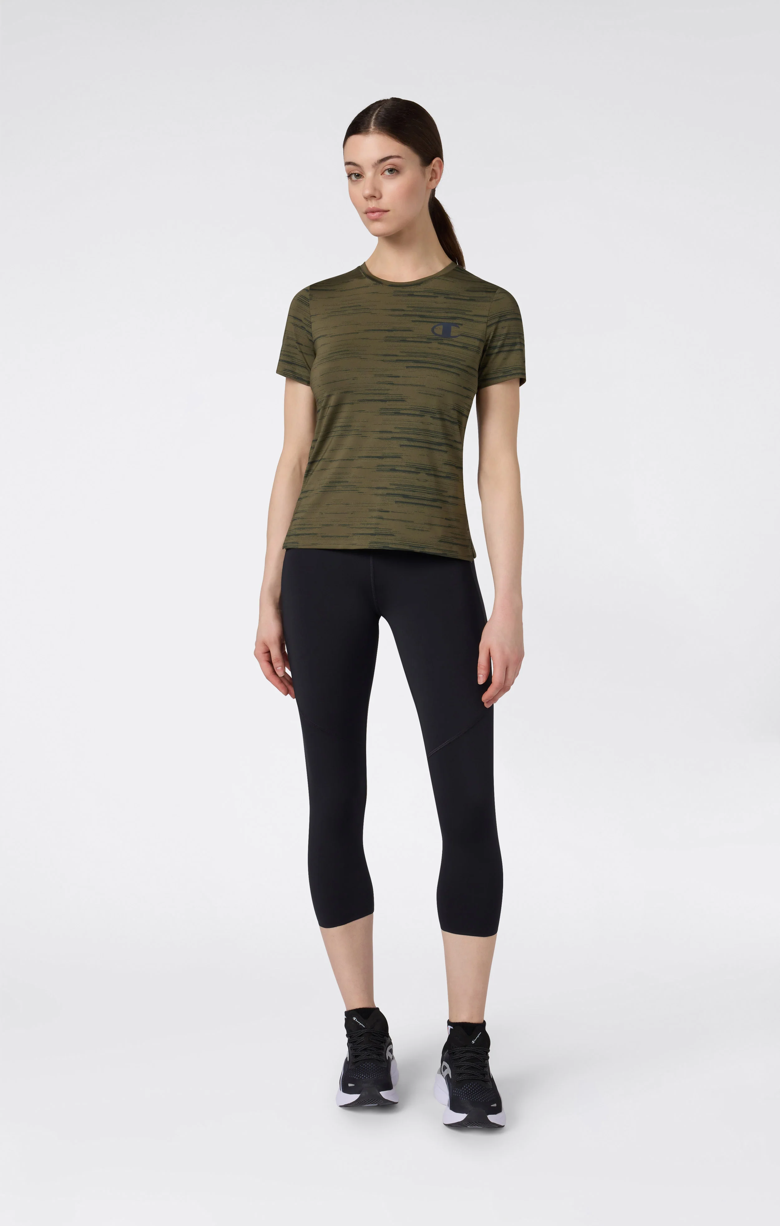 Women’s Quick-Dry Sports Crewneck T-Shirt - Image 2