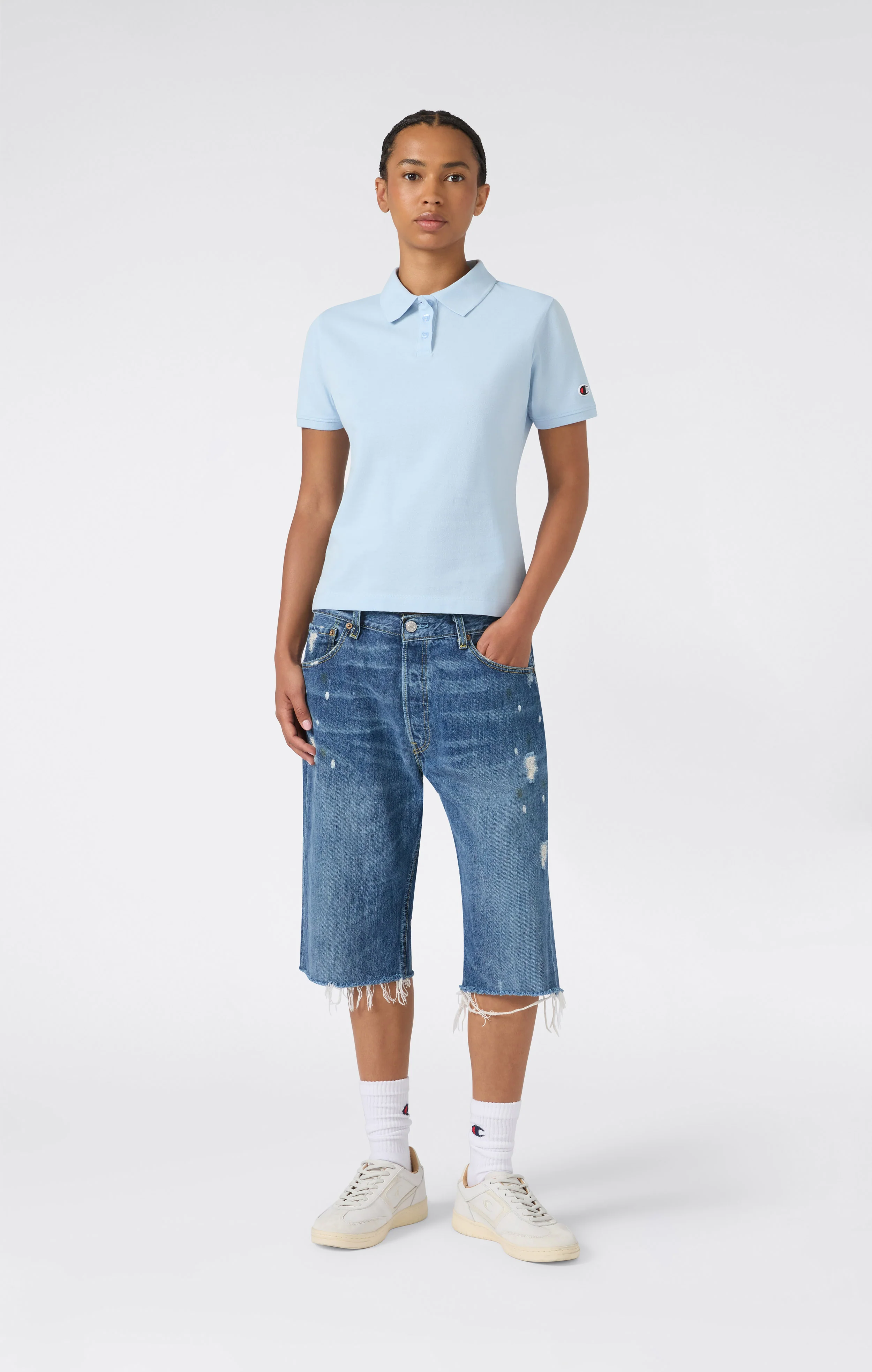 Women’s Slim Fit Cotton Piqué Polo Icons - Image 2
