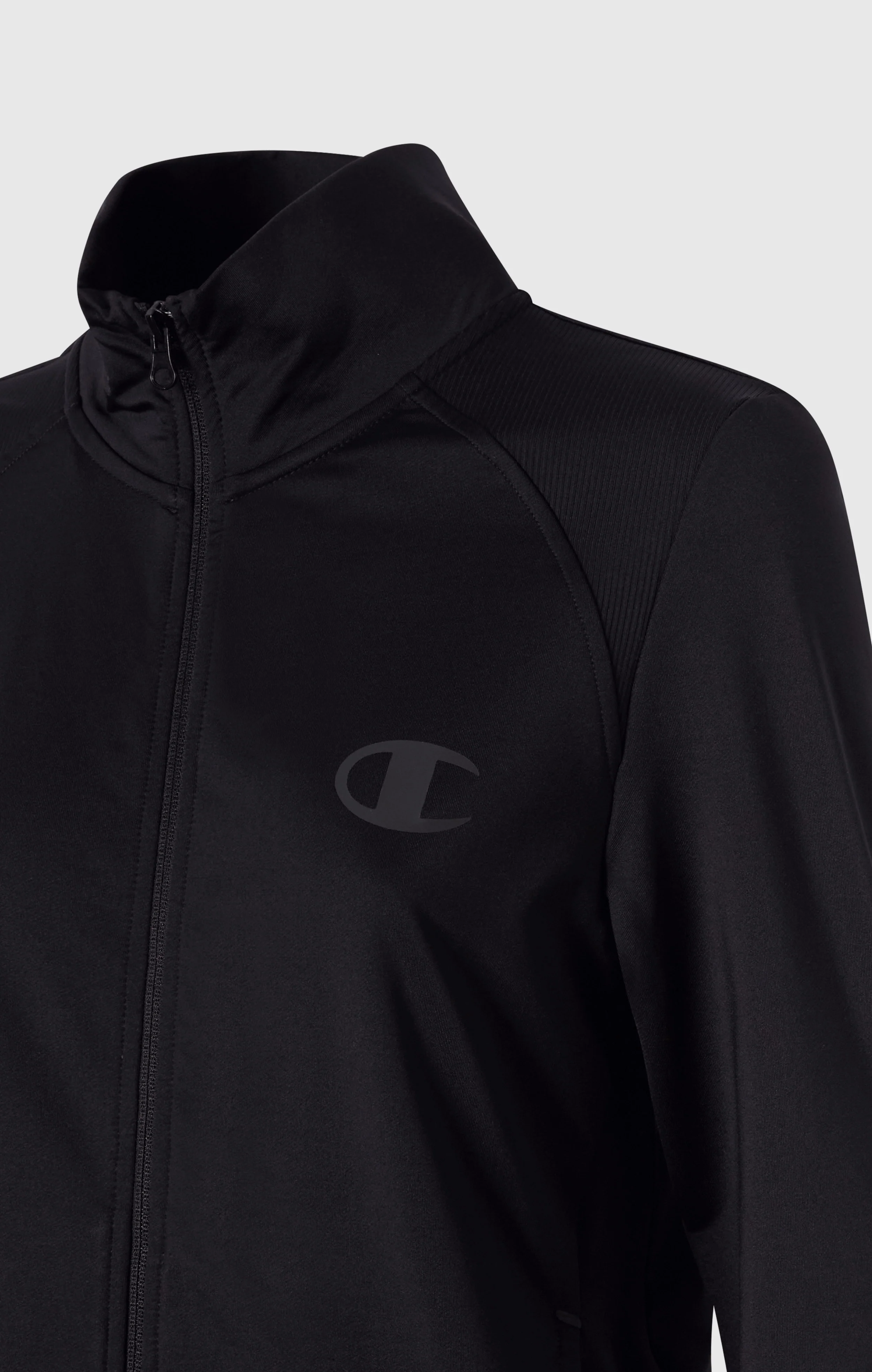 Women's Slim Fit Full-Zip Stretch Poly Hoodie - Image 8