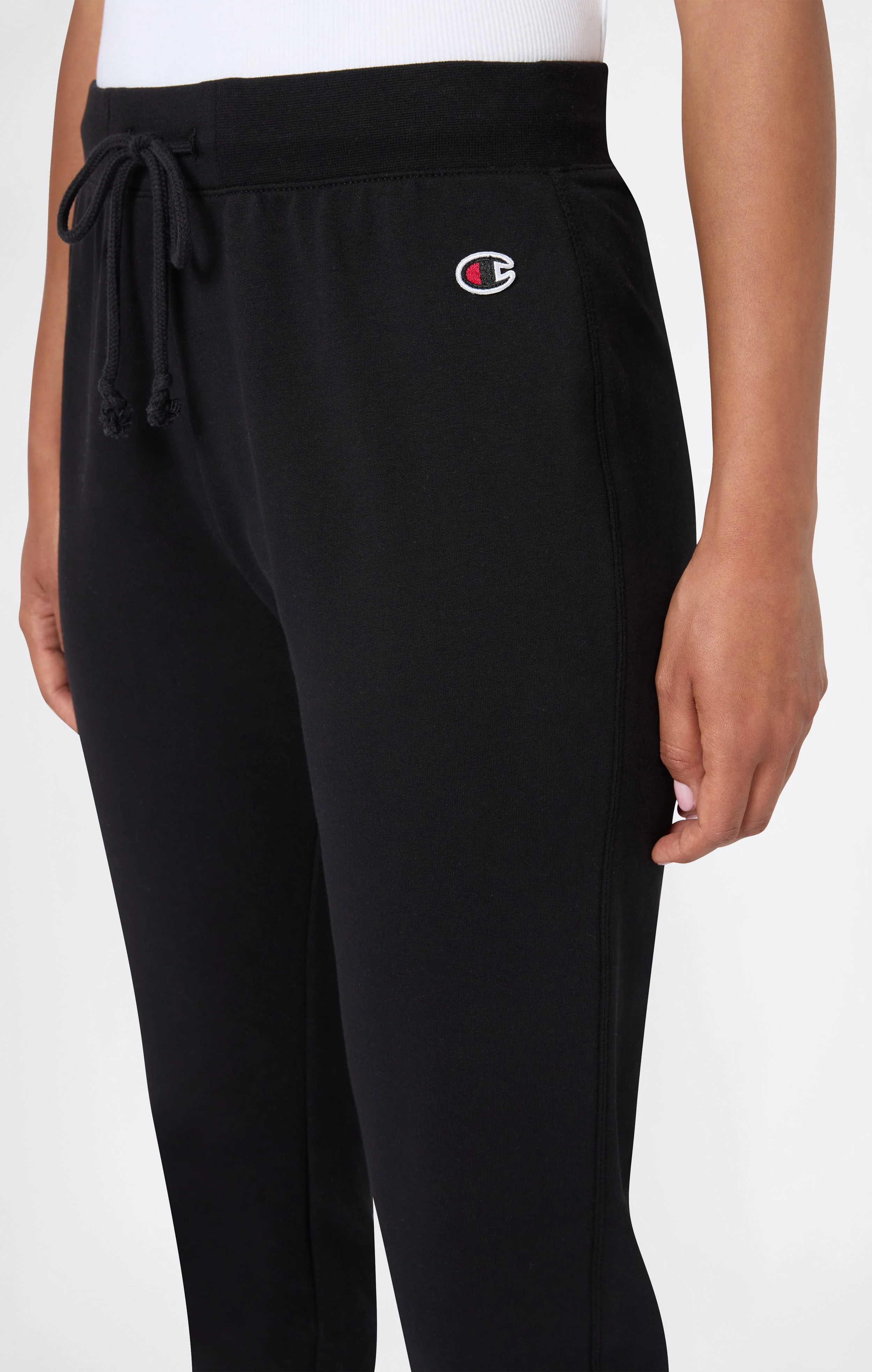 Women's Slim Fit Lightweight Pants with Drawstring Ankles - Image 3