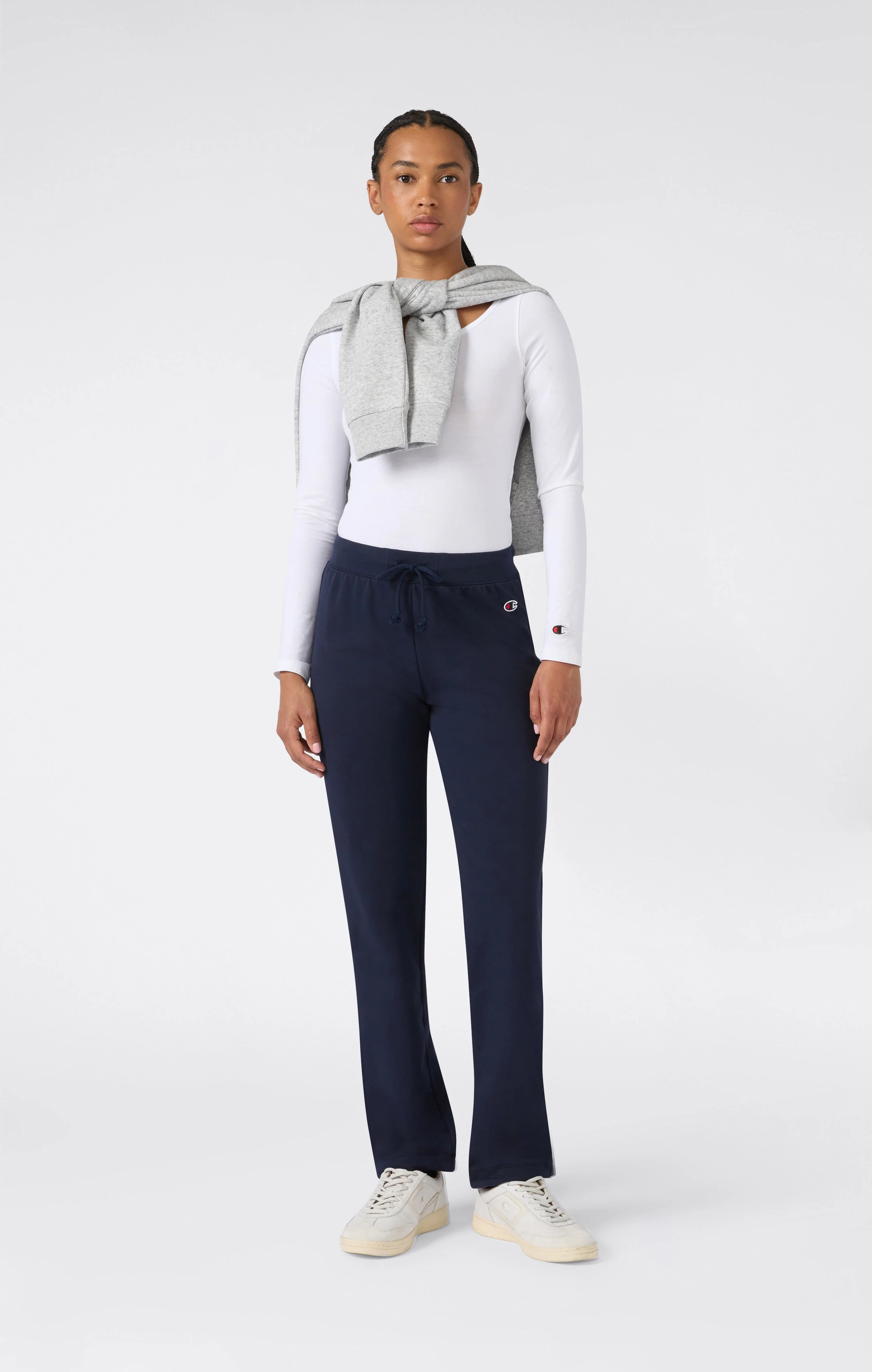 Women's Slim Fit Lightweight Straight-Leg Pants - Image 2