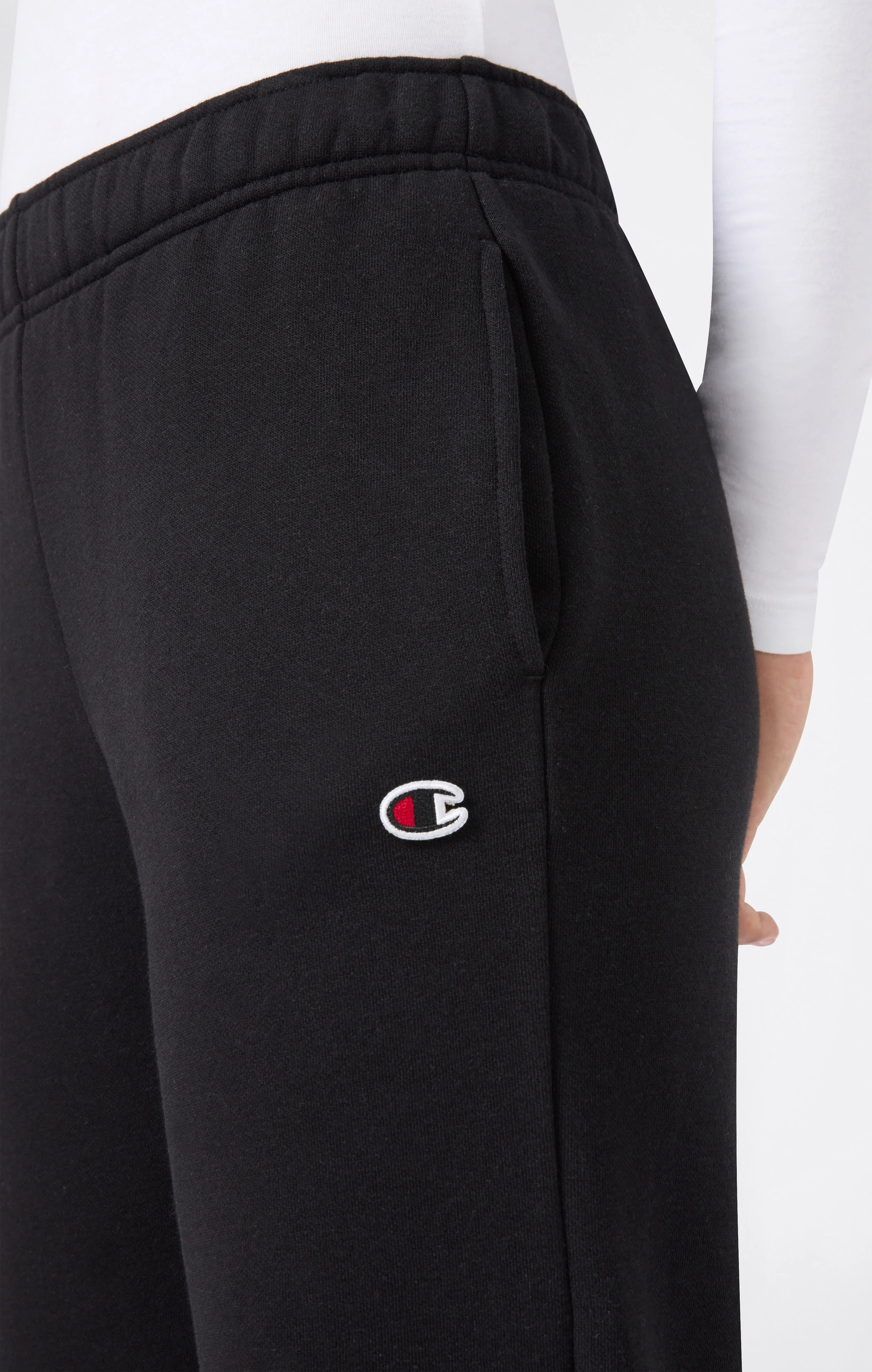 Women’s Straight Hem Fleece Joggers Icons - Image 3
