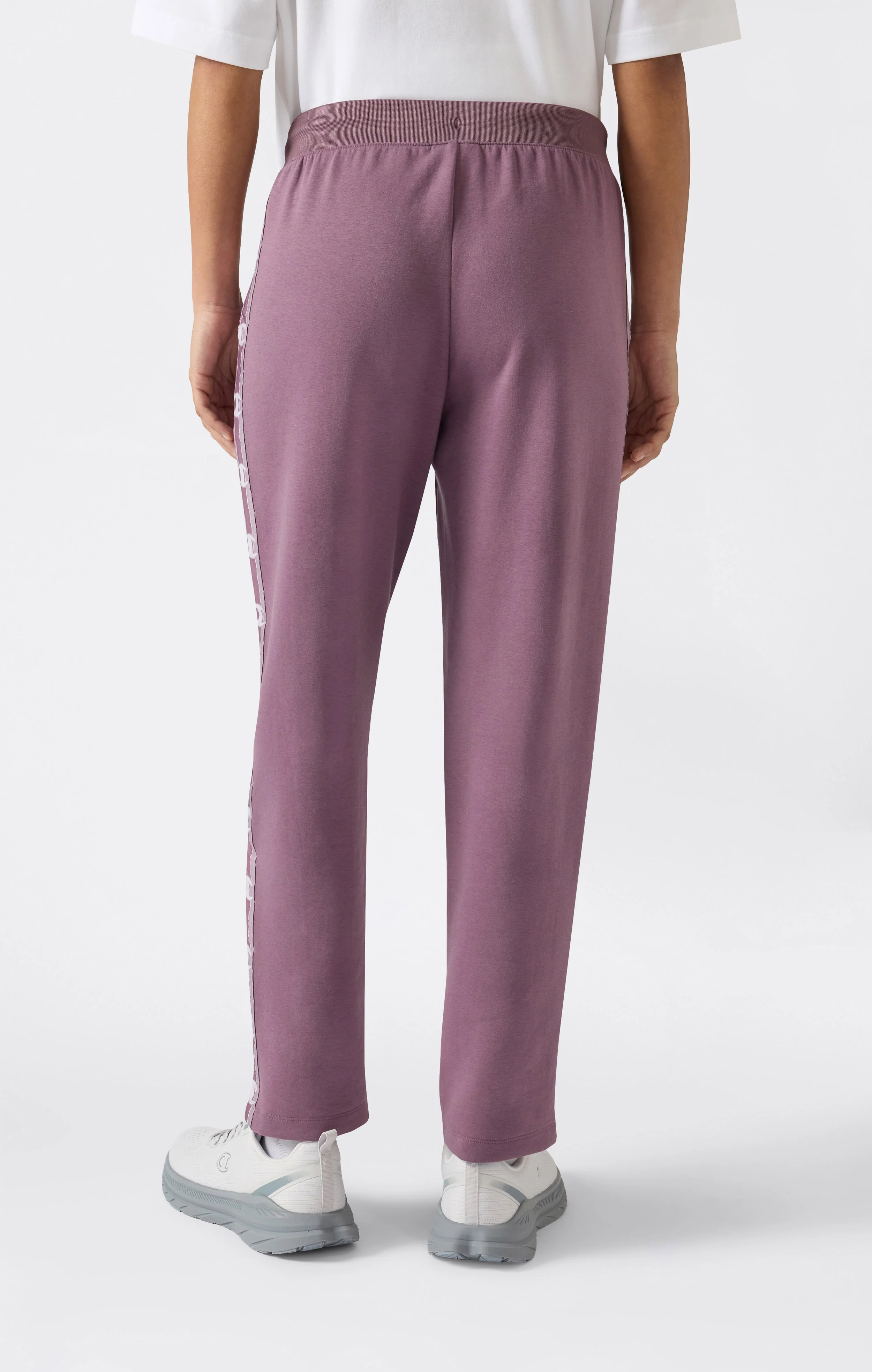 Women’s Straight Leg Interlock Pants with Tape Logo - Image 2