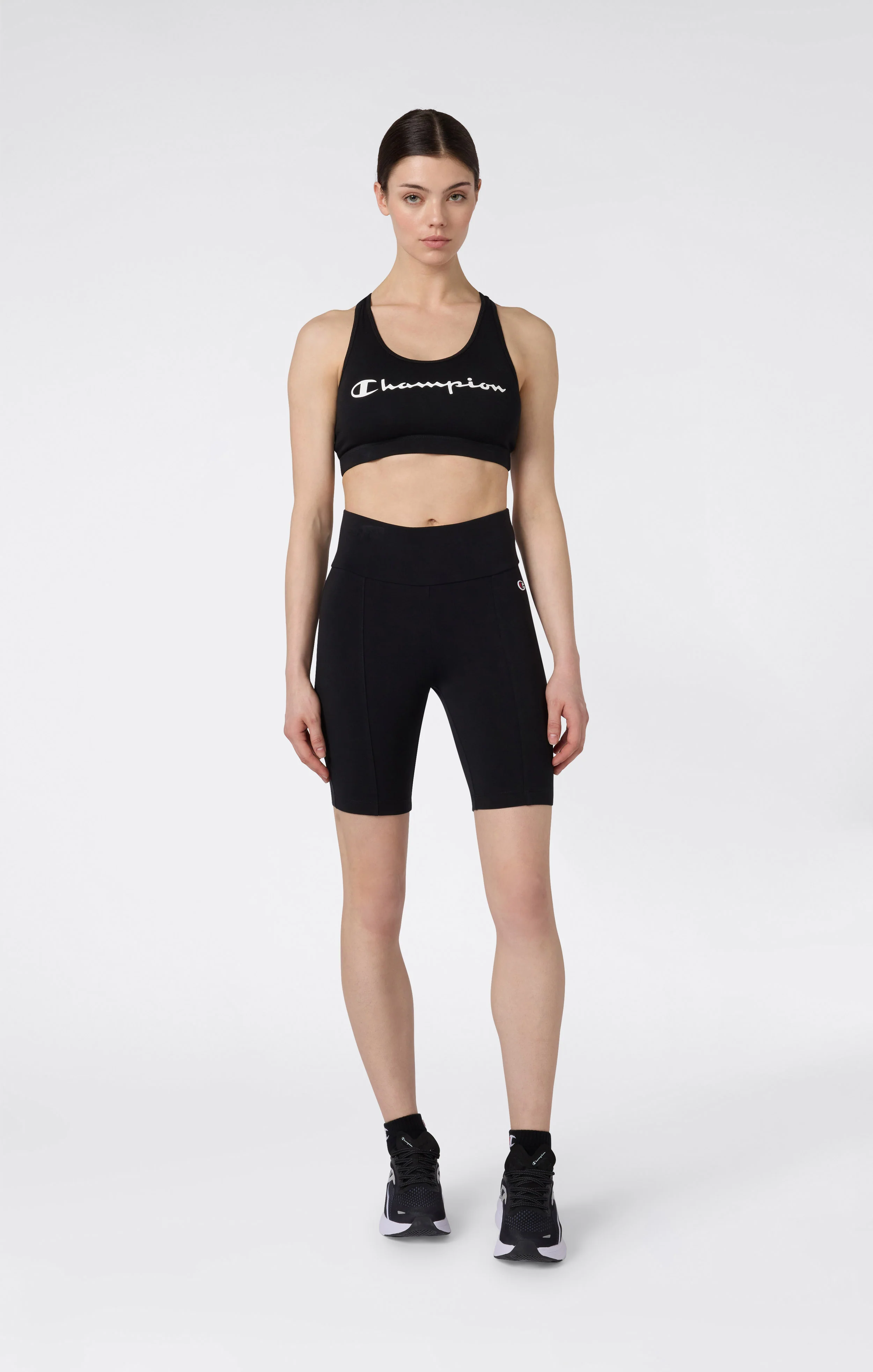 Women’s Stretch Cotton Biker Pants Icons - Image 2