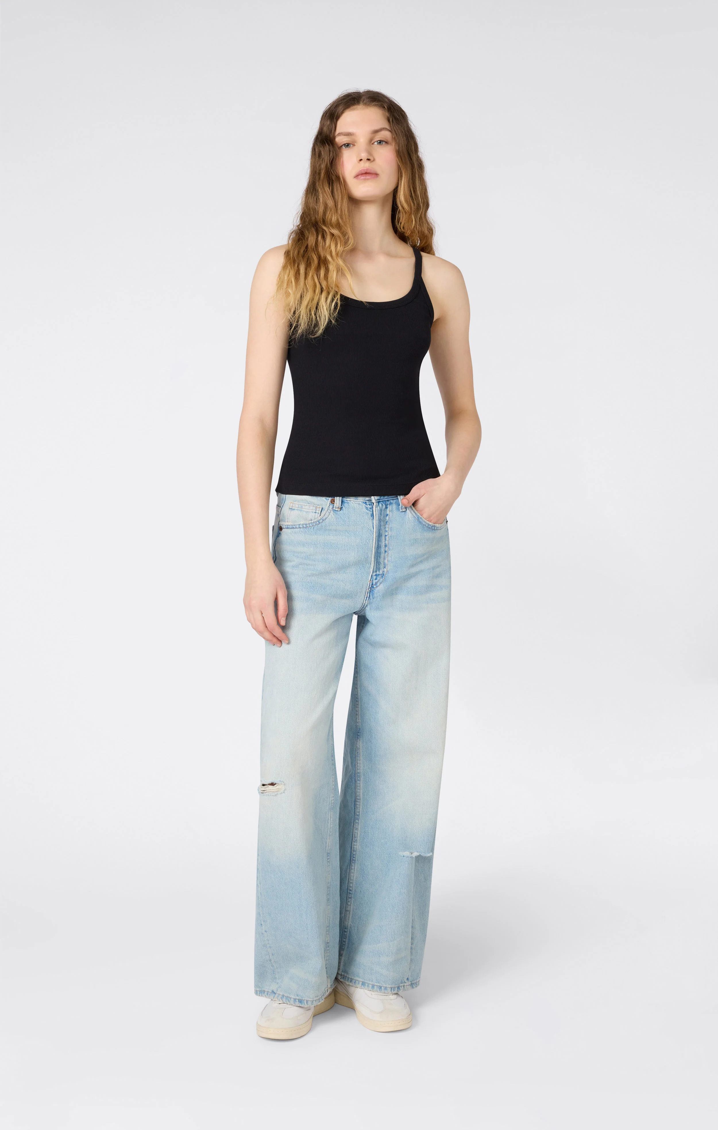 Women’s Stretch Rib Tank Top Icons - Image 2
