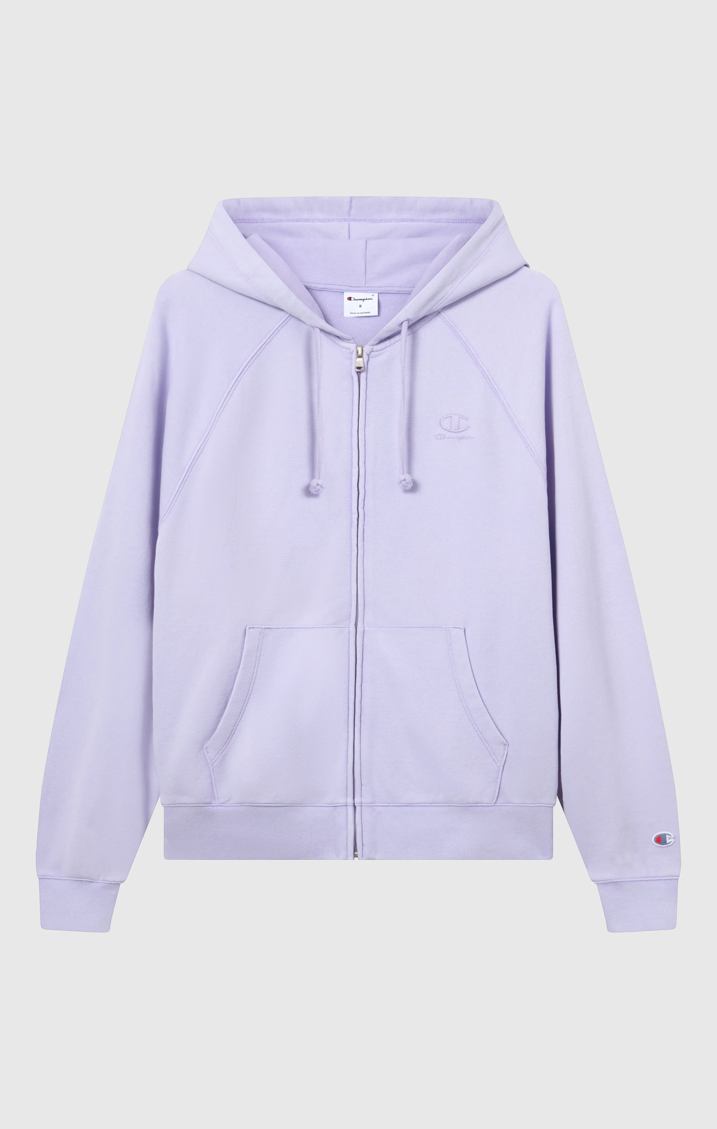 Women’s Washed Effect Full Zip Hoodie Icons - Image 5