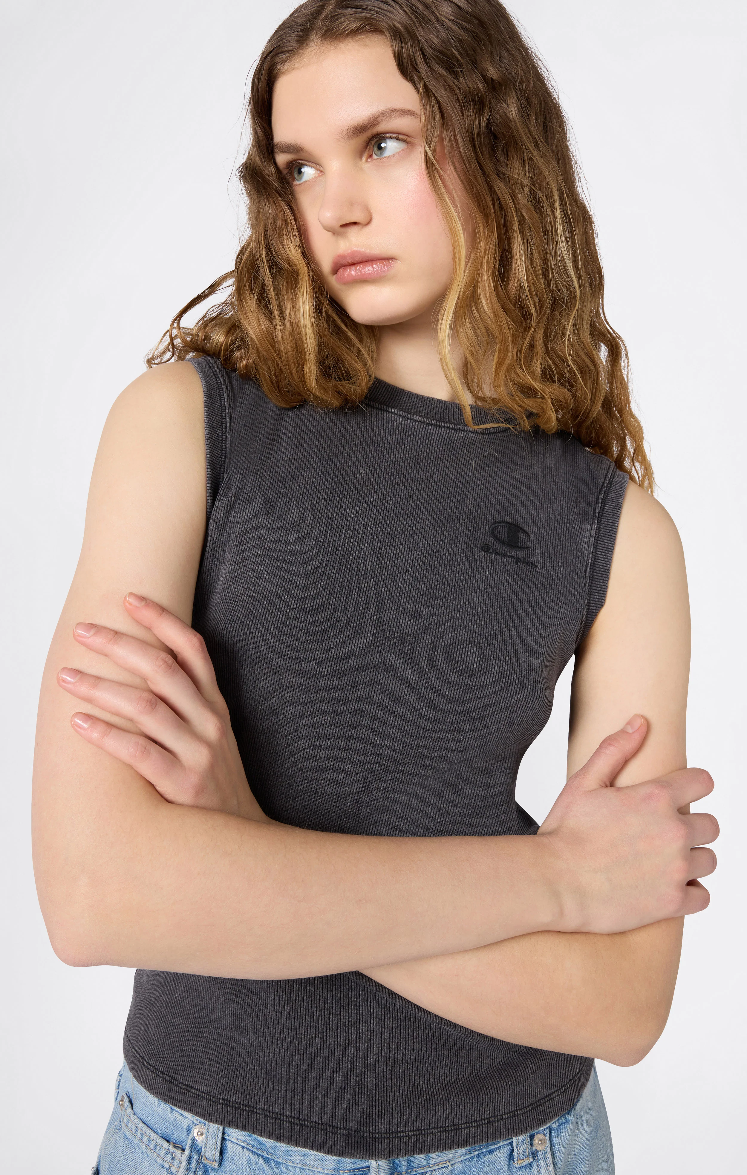 Women’s Washed Effect Tank Top Icons - Image 3