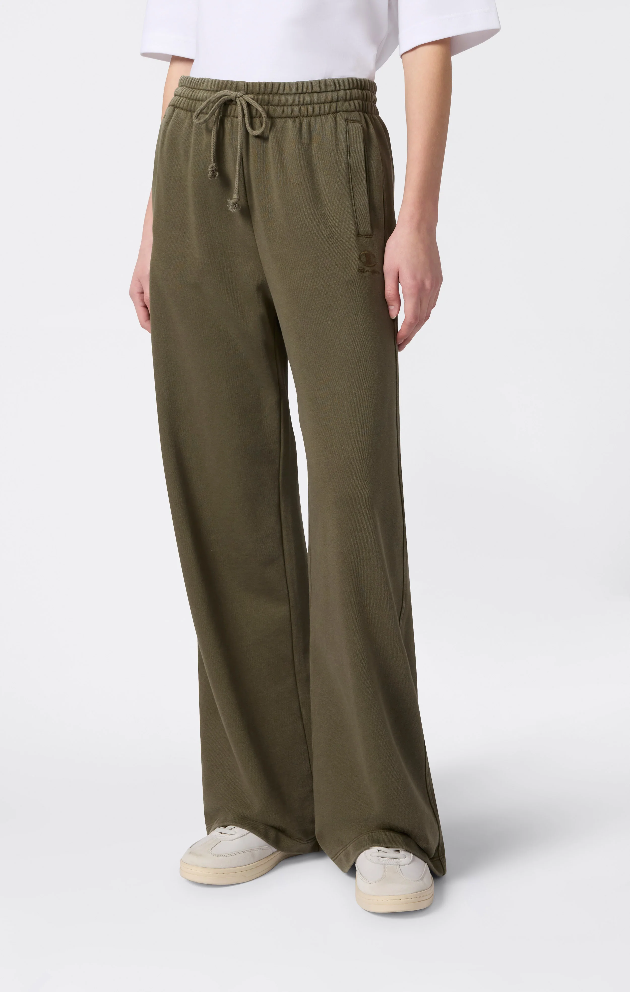 Women’s Washed Effect Wide Leg Pants Icons
