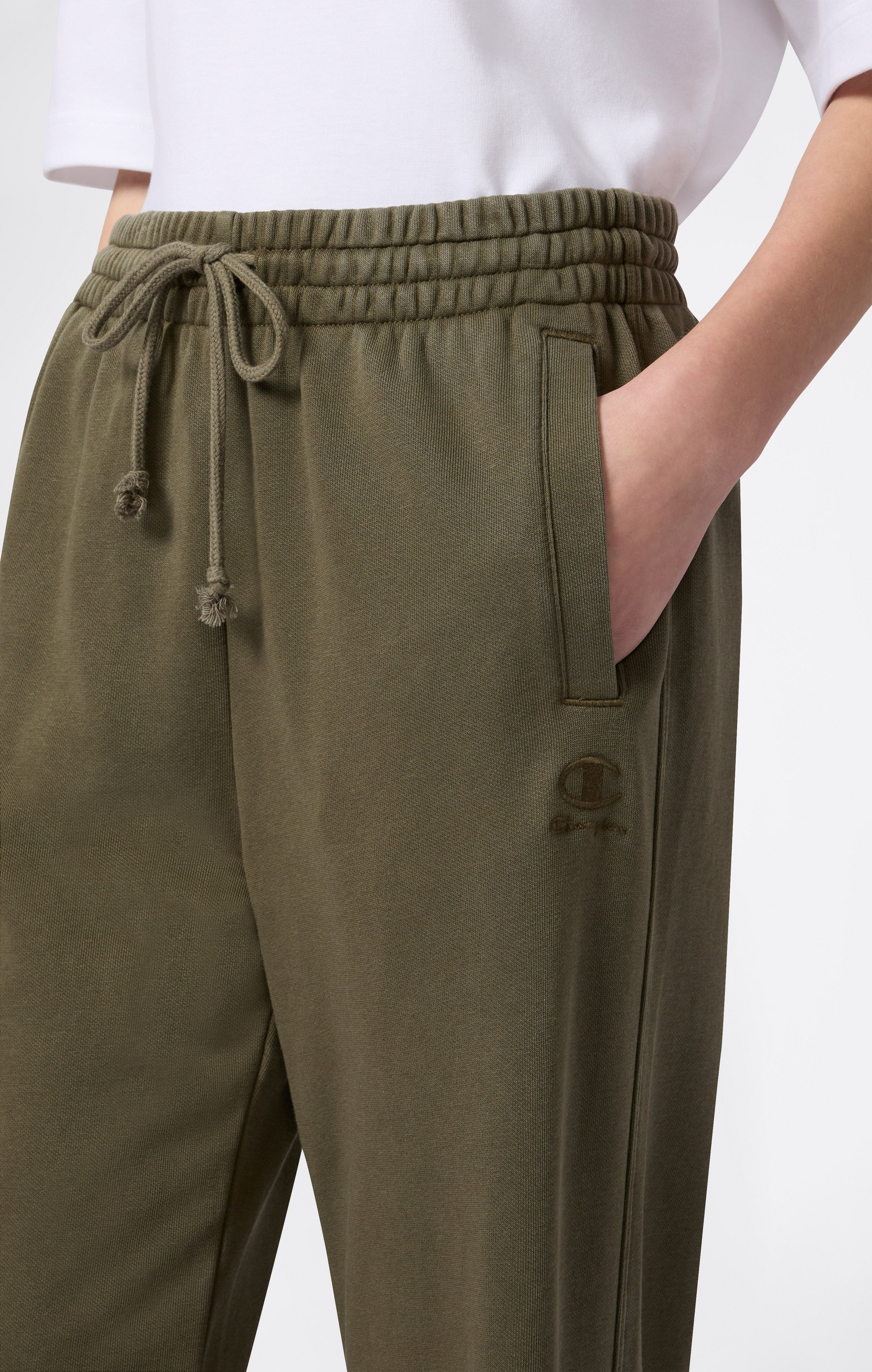 Women’s Washed Effect Wide Leg Pants Icons - Image 4