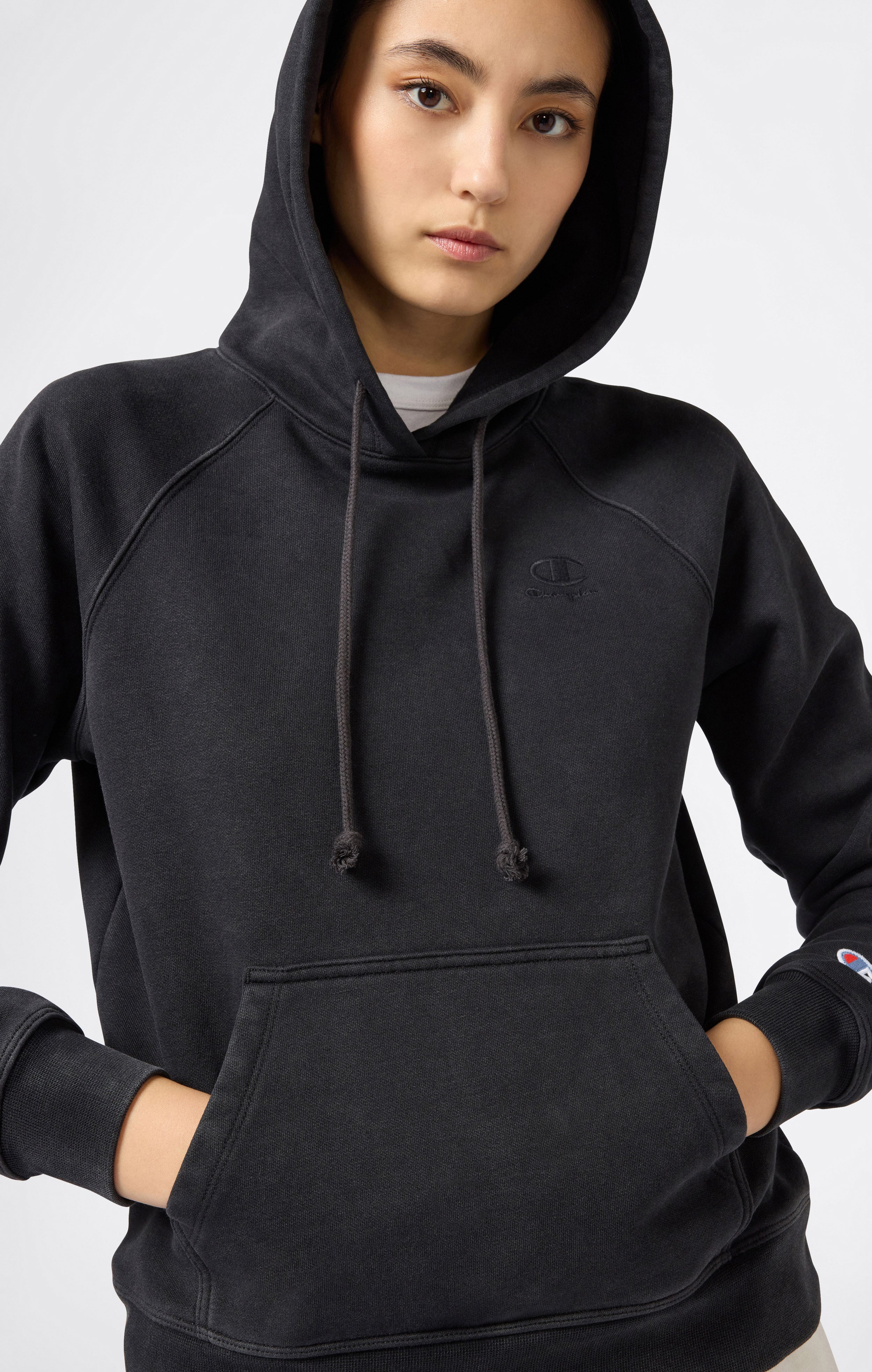Women's Washed Fleece Hoodie Icons - Image 4