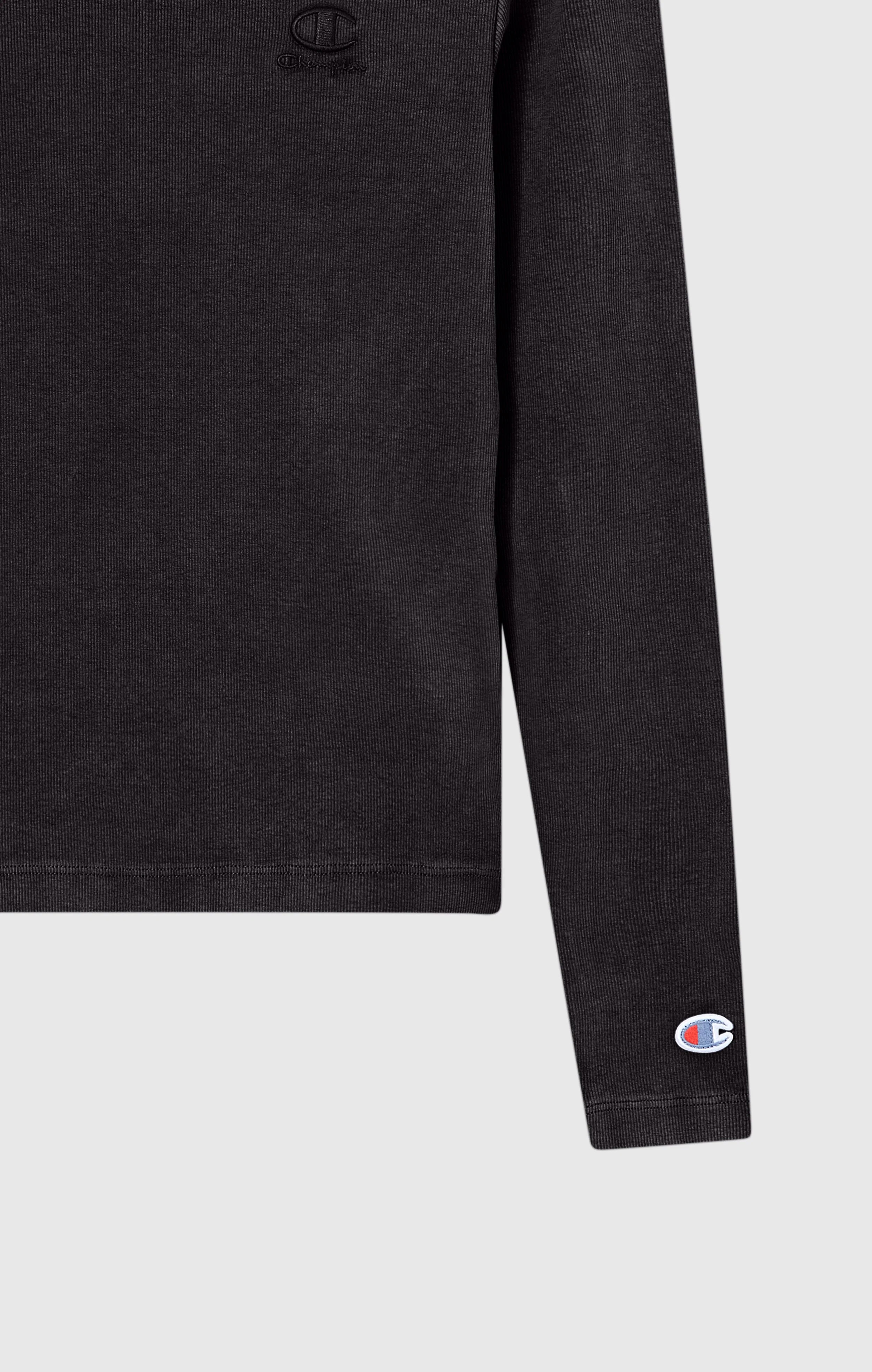 Women's Washed Long Sleeve Fitted T-Shirt Icons - Image 7
