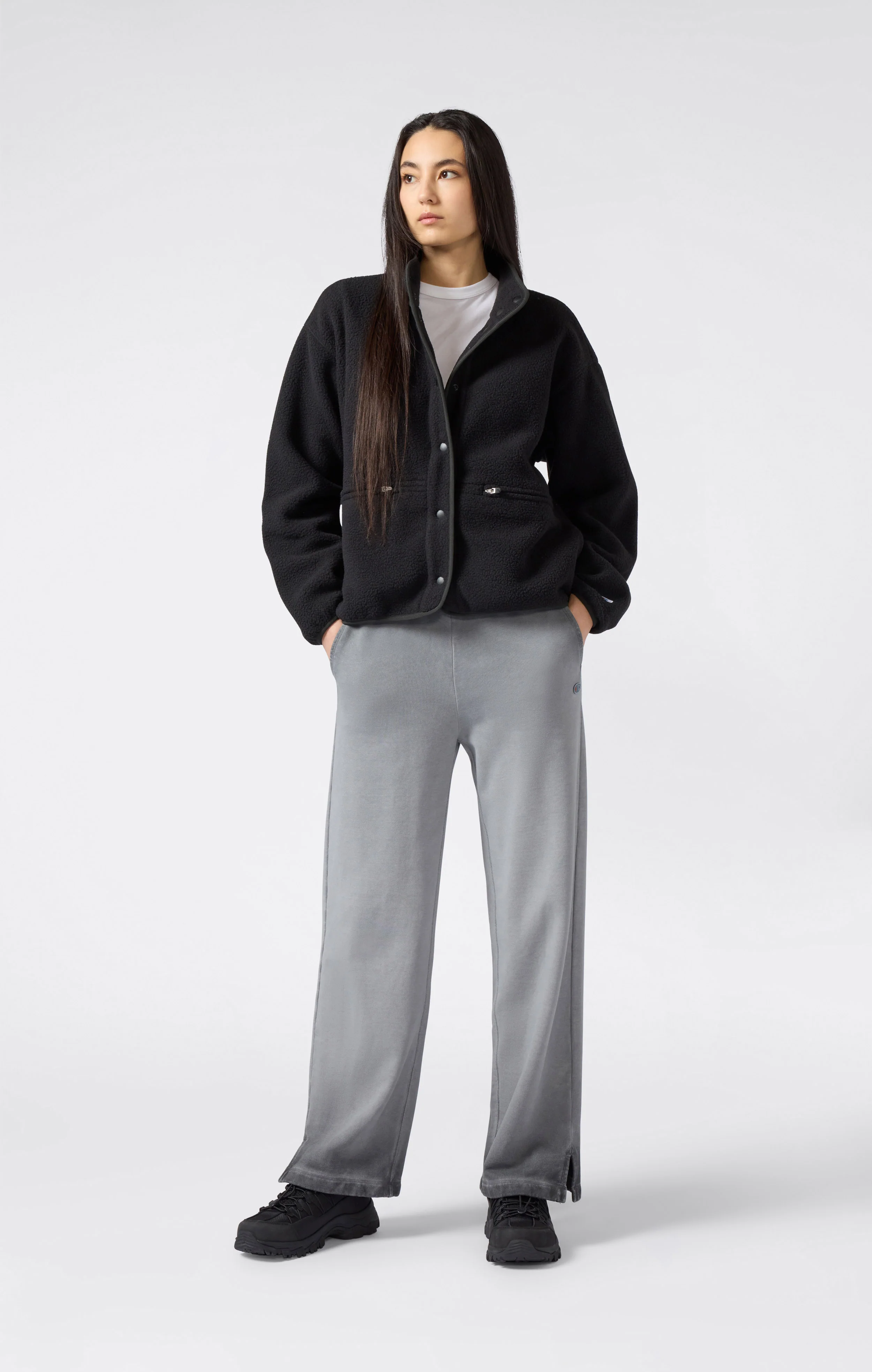 Women’s Washed Wide Leg Sweatpants Time Capsule - Image 5